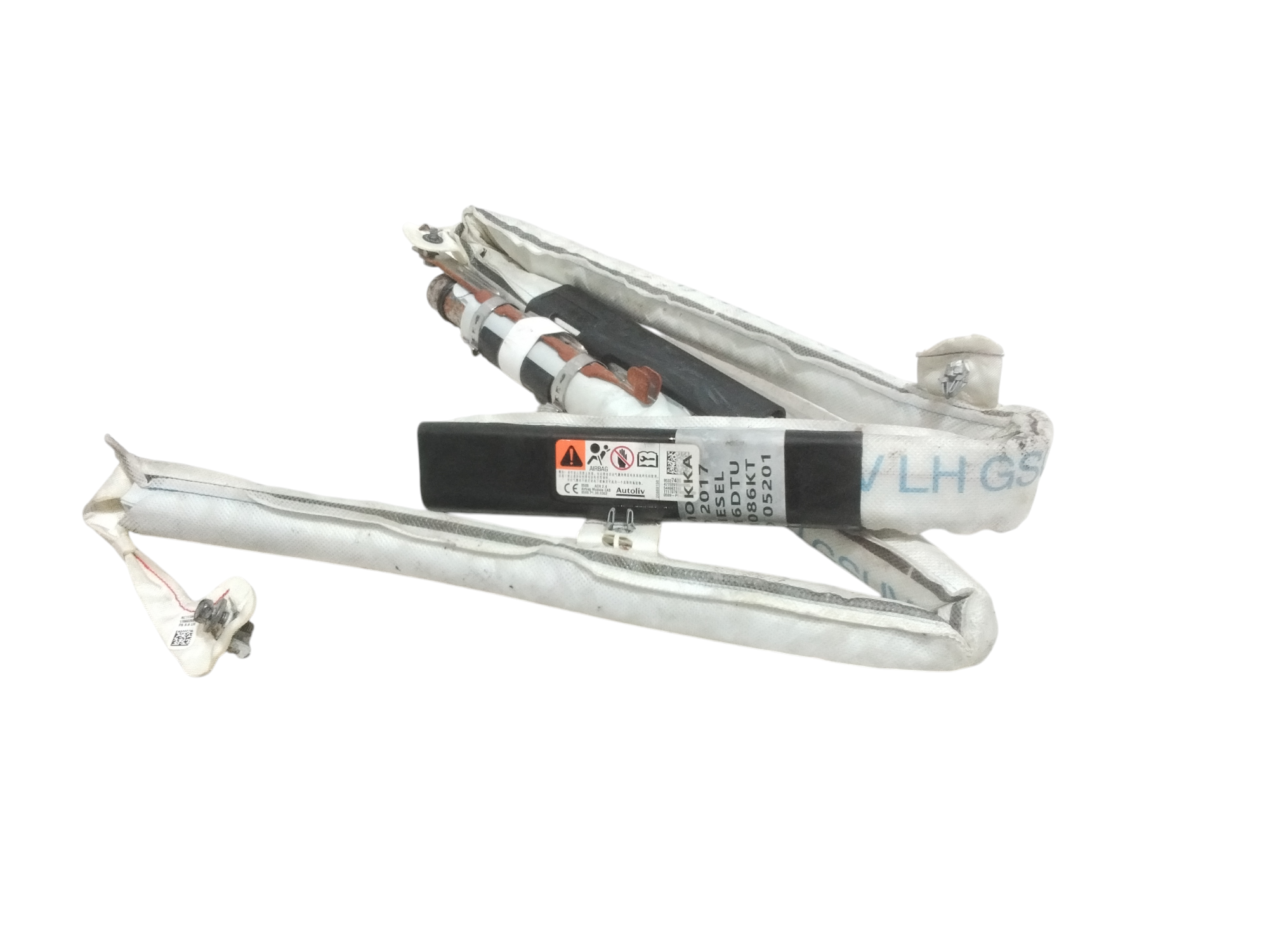 Airbag a tendina laterale Sinistro Guida per Opel Mokka X (16>) (2016 - In produzione)