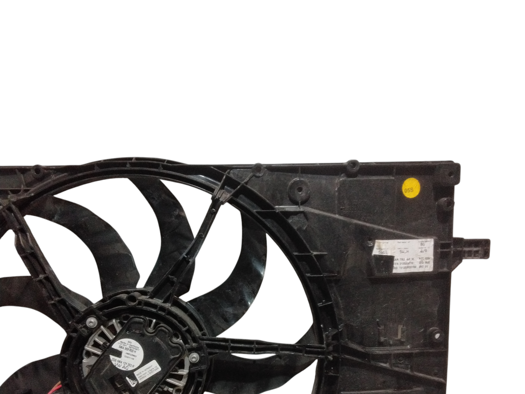 Elettroventola per Volkswagen T-roc Serie (2017 - In produzione)