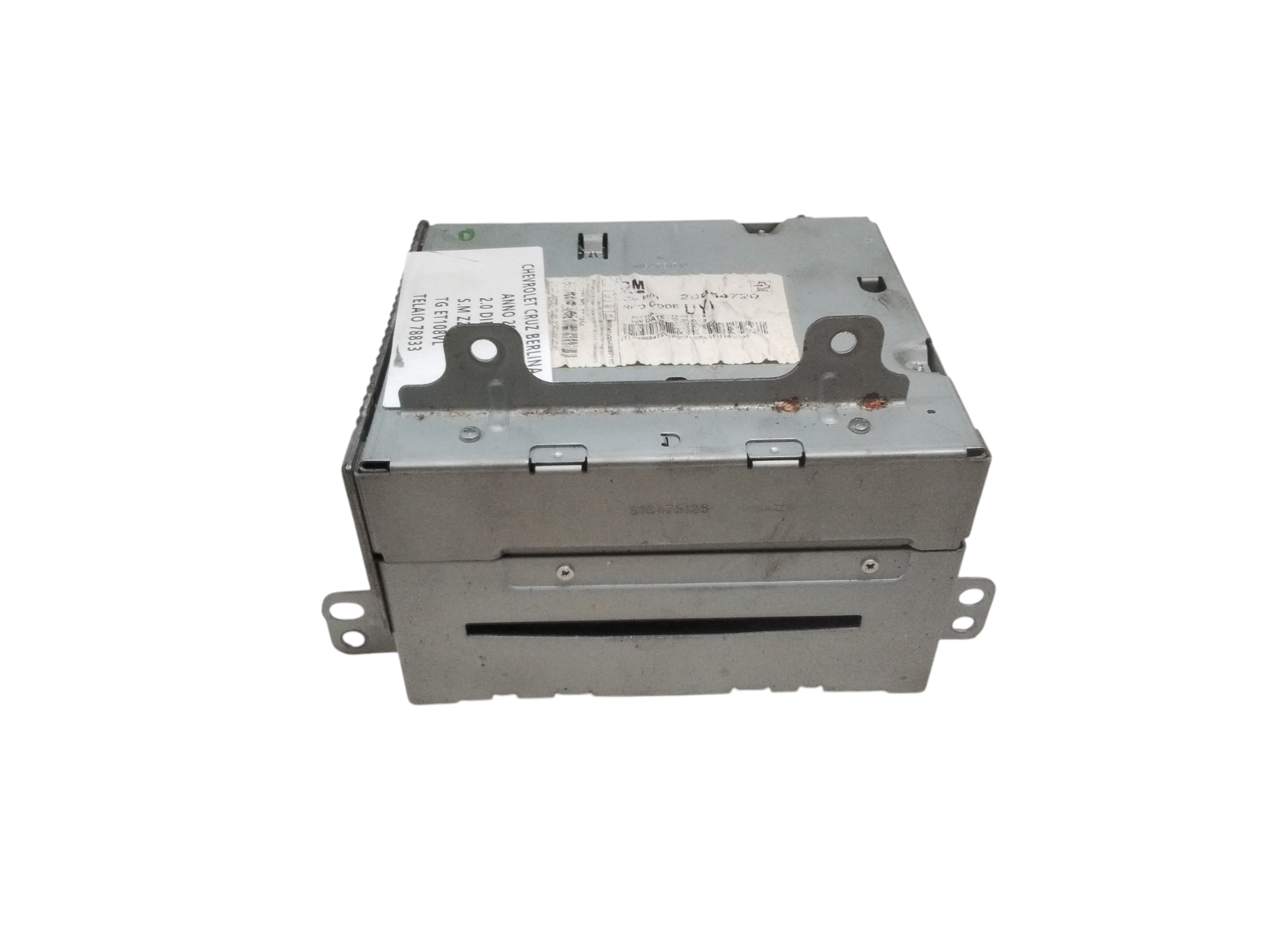 Lettore CD per Chevrolet Cruze Berlina (2009 - In produzione)