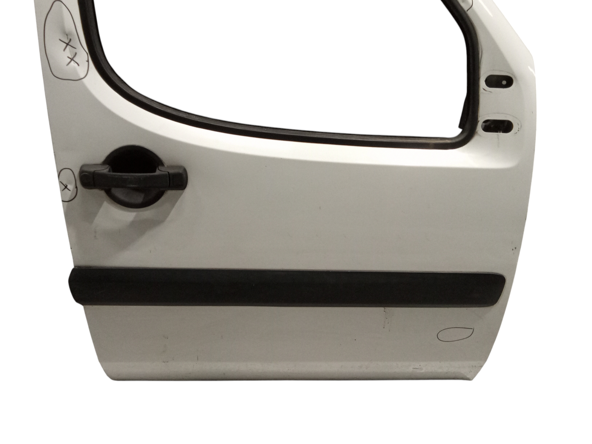 Portiera anteriore Destra per Fiat Dobl Cargo (05>09) (2005 - 2009)