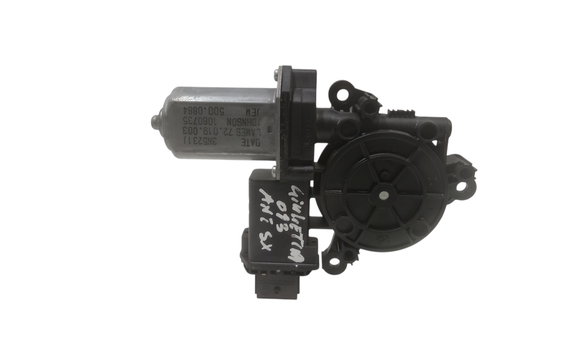 Motorino Alzavetro anteriore Sinistro per Alfa Romeo Giulietta Serie (940_) (13>) (2013 - In produzione)