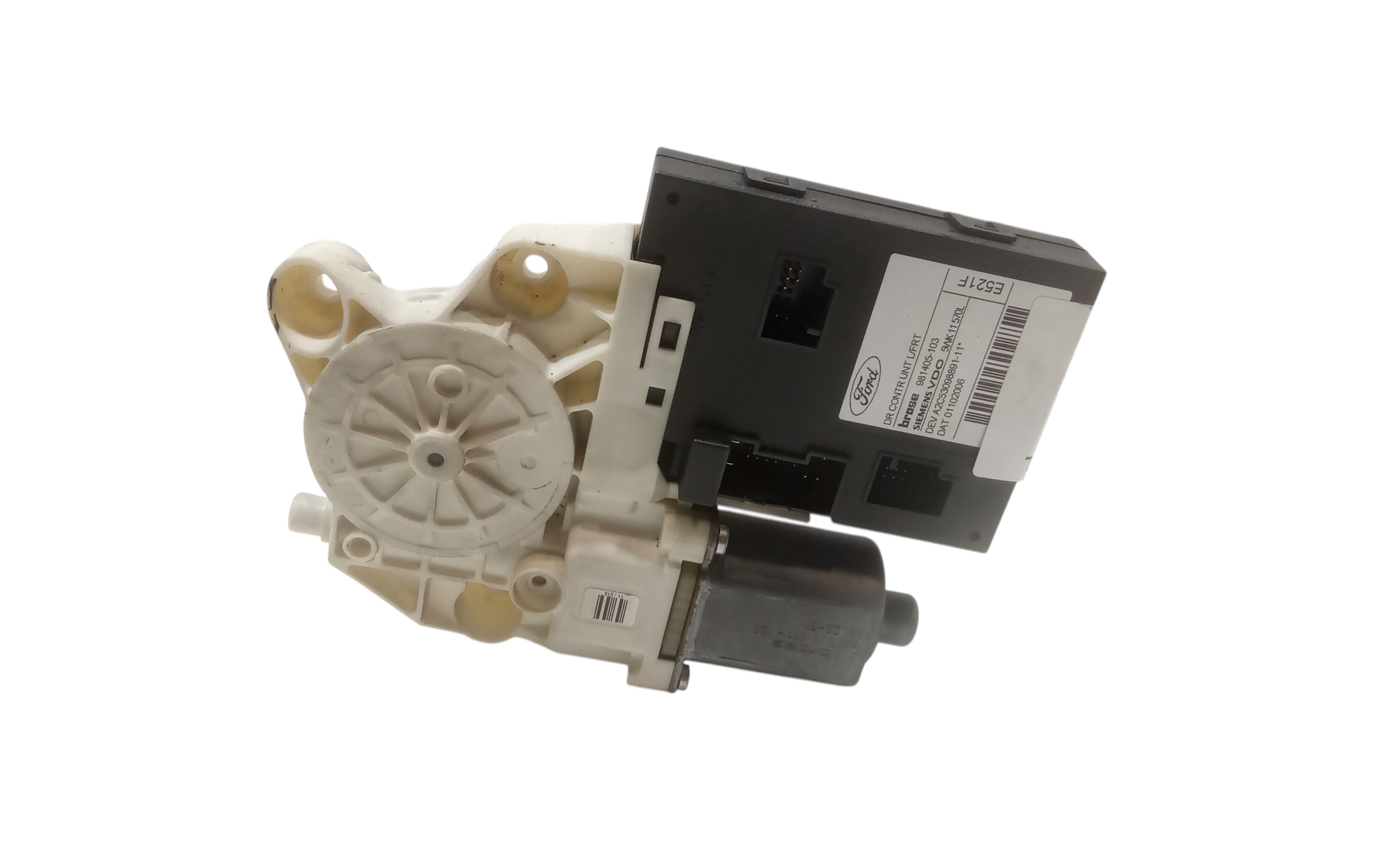 Motorino Alzavetro anteriore Sinistro per Ford Focus Berlina 3 Serie (2004 - 2008)