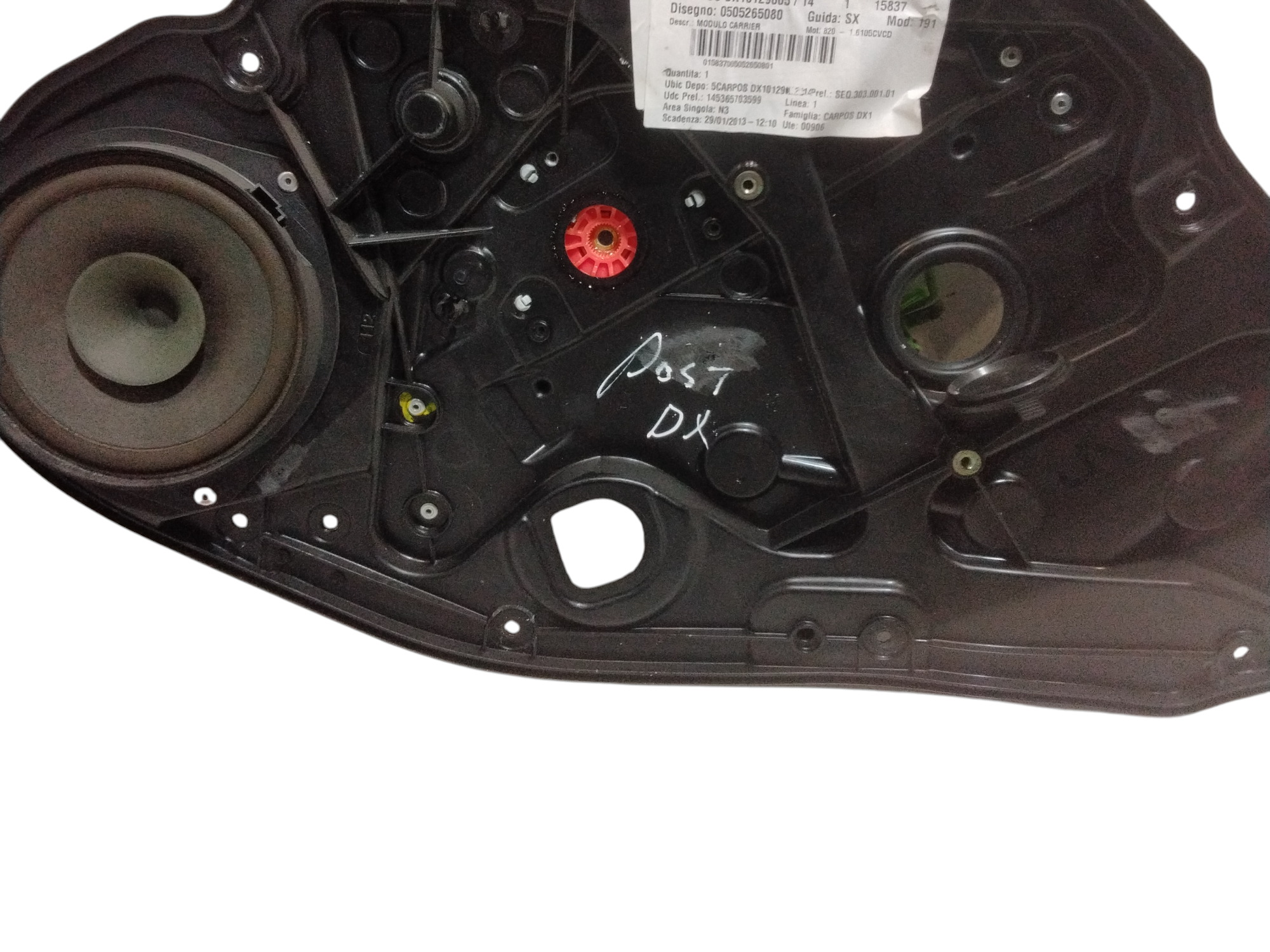 Cremagliera posteriore destra passeggero per Alfa Romeo Giulietta Serie (940_) (13>) (2013 - In produzione)