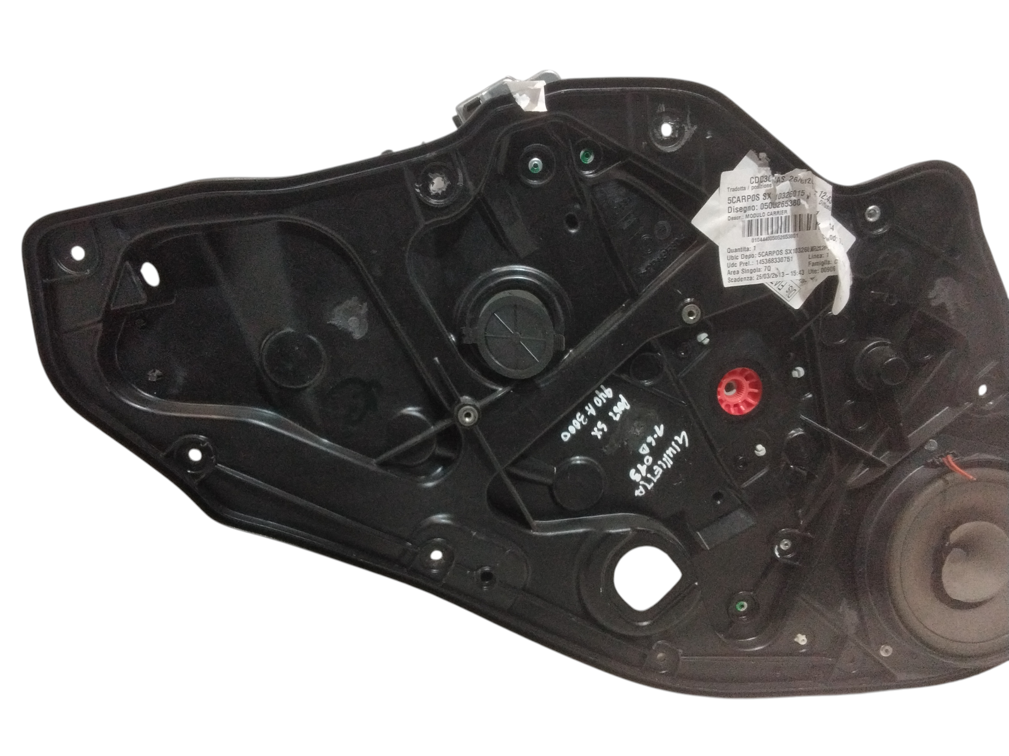 Cremagliera posteriore sinistra guida per Alfa Romeo Giulietta Serie (940_) (13>) (2013 - In produzione)