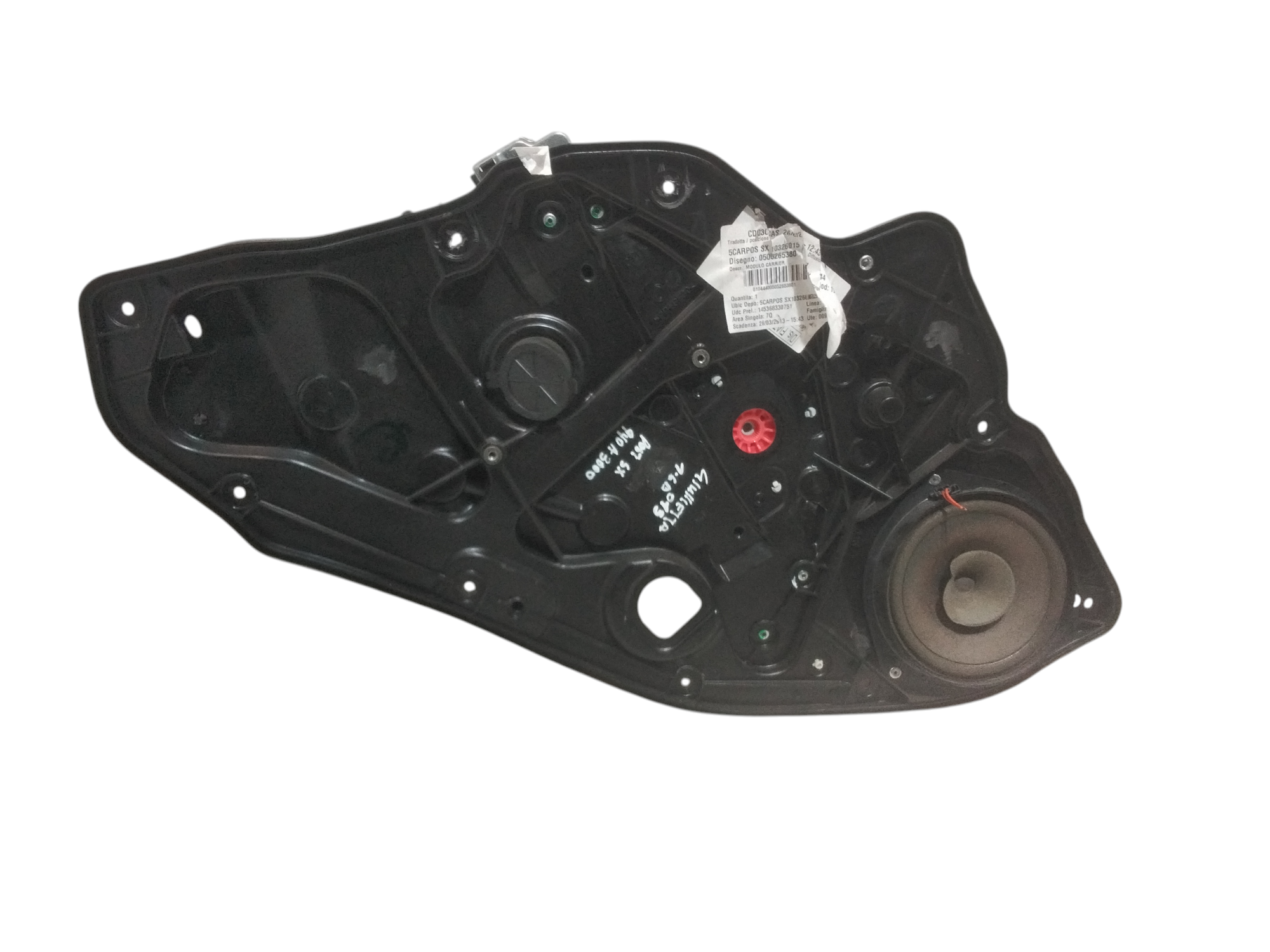 Cremagliera posteriore sinistra guida per Alfa Romeo Giulietta Serie (940_) (13>) (2013 - In produzione)