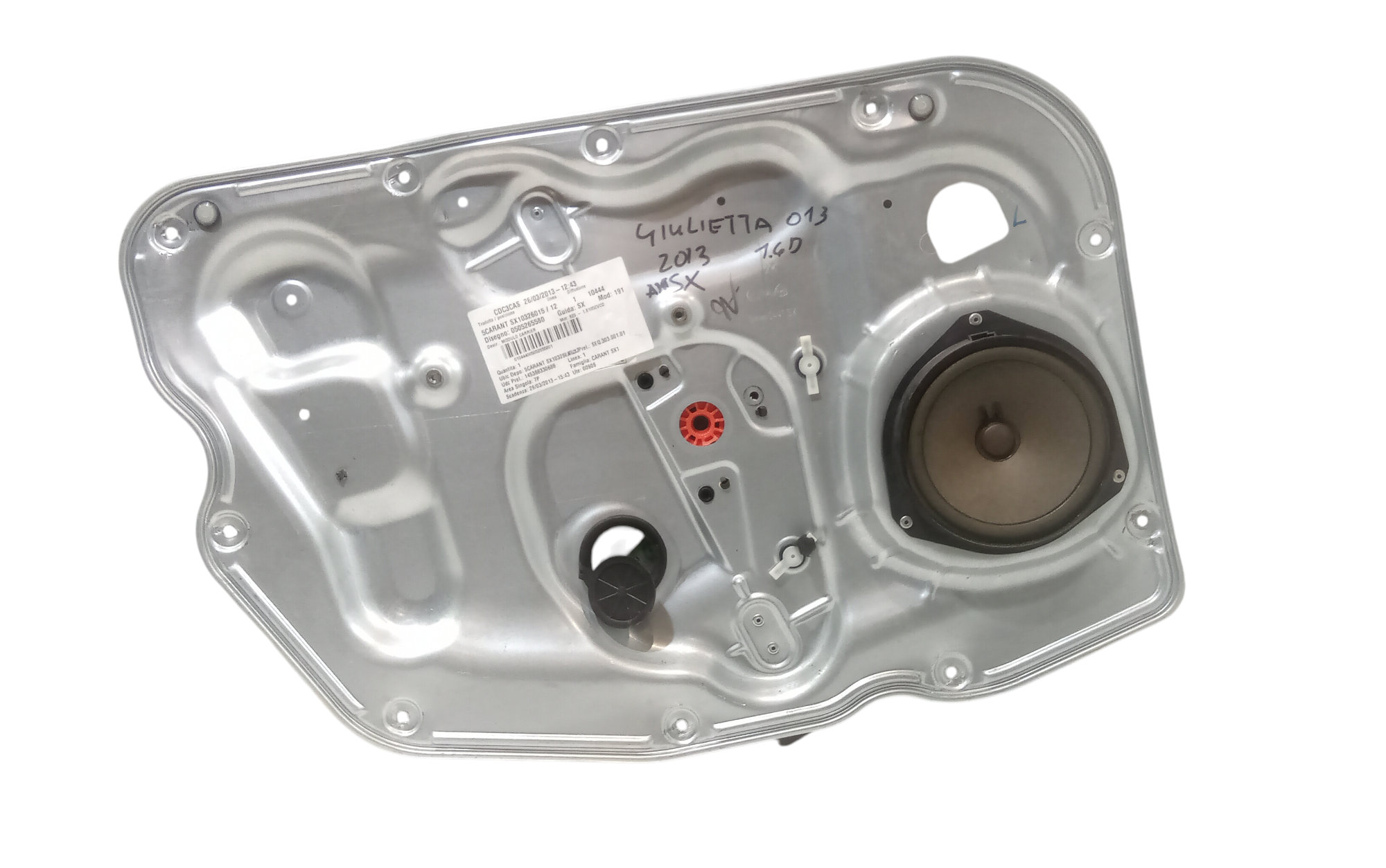 Cremagliera anteriore sinistra Guida per Alfa Romeo Giulietta Serie (940_) (13>) (2013 - In produzione)