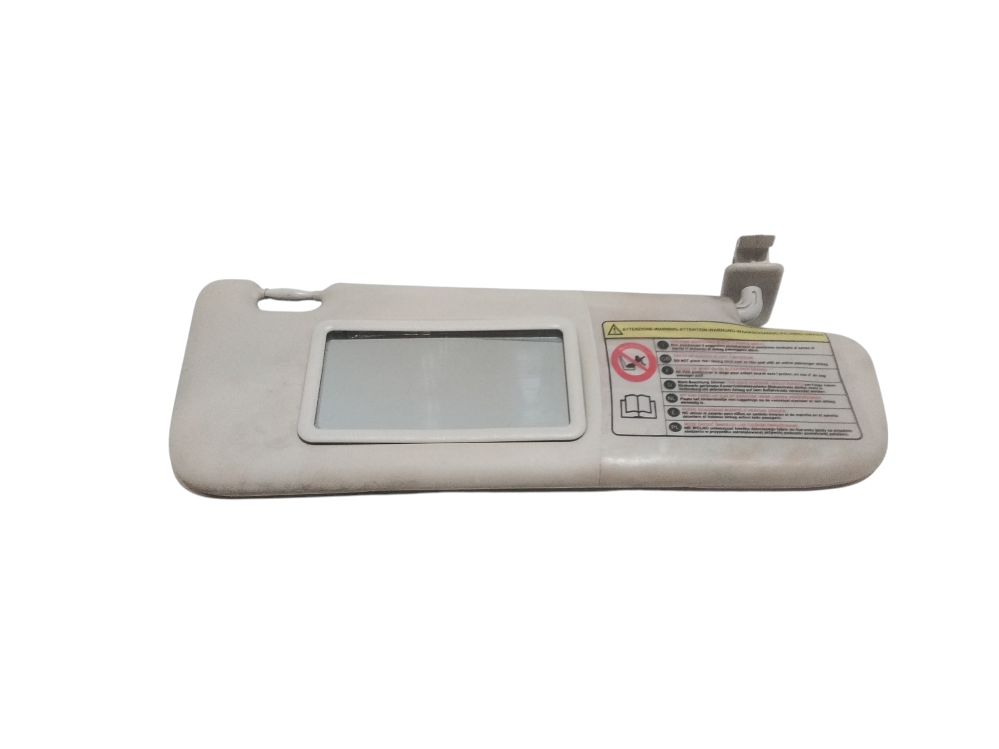 Parasole aletta Lato Passeggero per Fiat 500 Serie (07>14) (2007 - 2014)