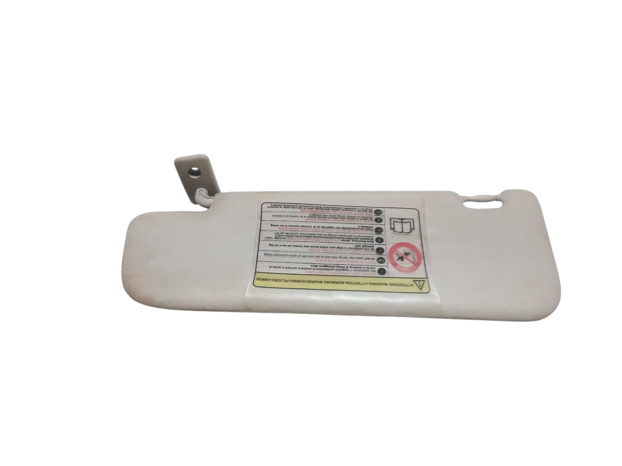 Parasole aletta Lato Passeggero per Fiat 500 Serie (07>14) (2007 - 2014)