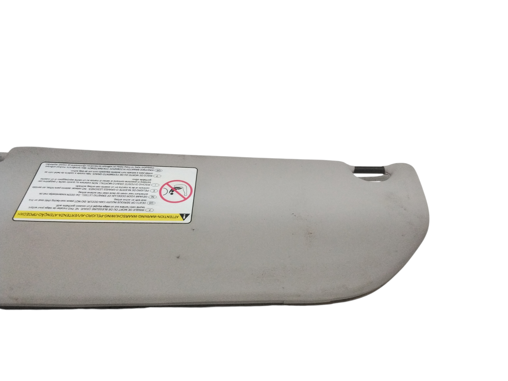 Parasole aletta Lato Passeggero per Citroen C1 1 Serie (2005 - 2008)