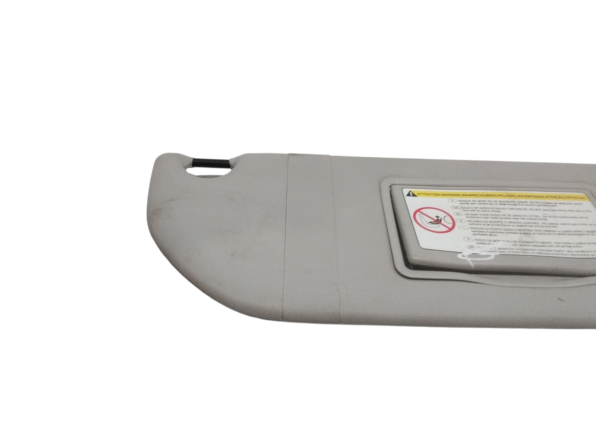 Parasole aletta Lato Passeggero per Citroen C1 1 Serie (2005 - 2008)