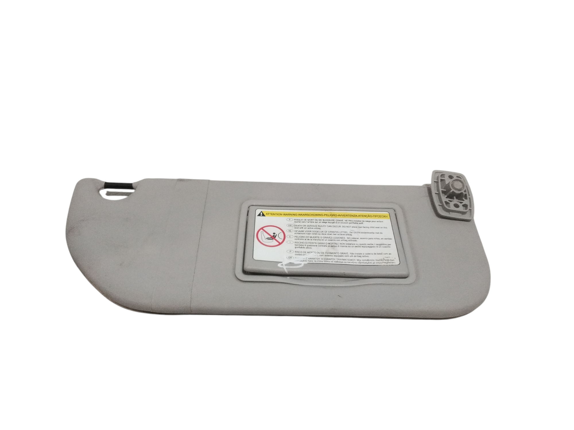 Parasole aletta Lato Passeggero per Citroen C1 1 Serie (2005 - 2008)