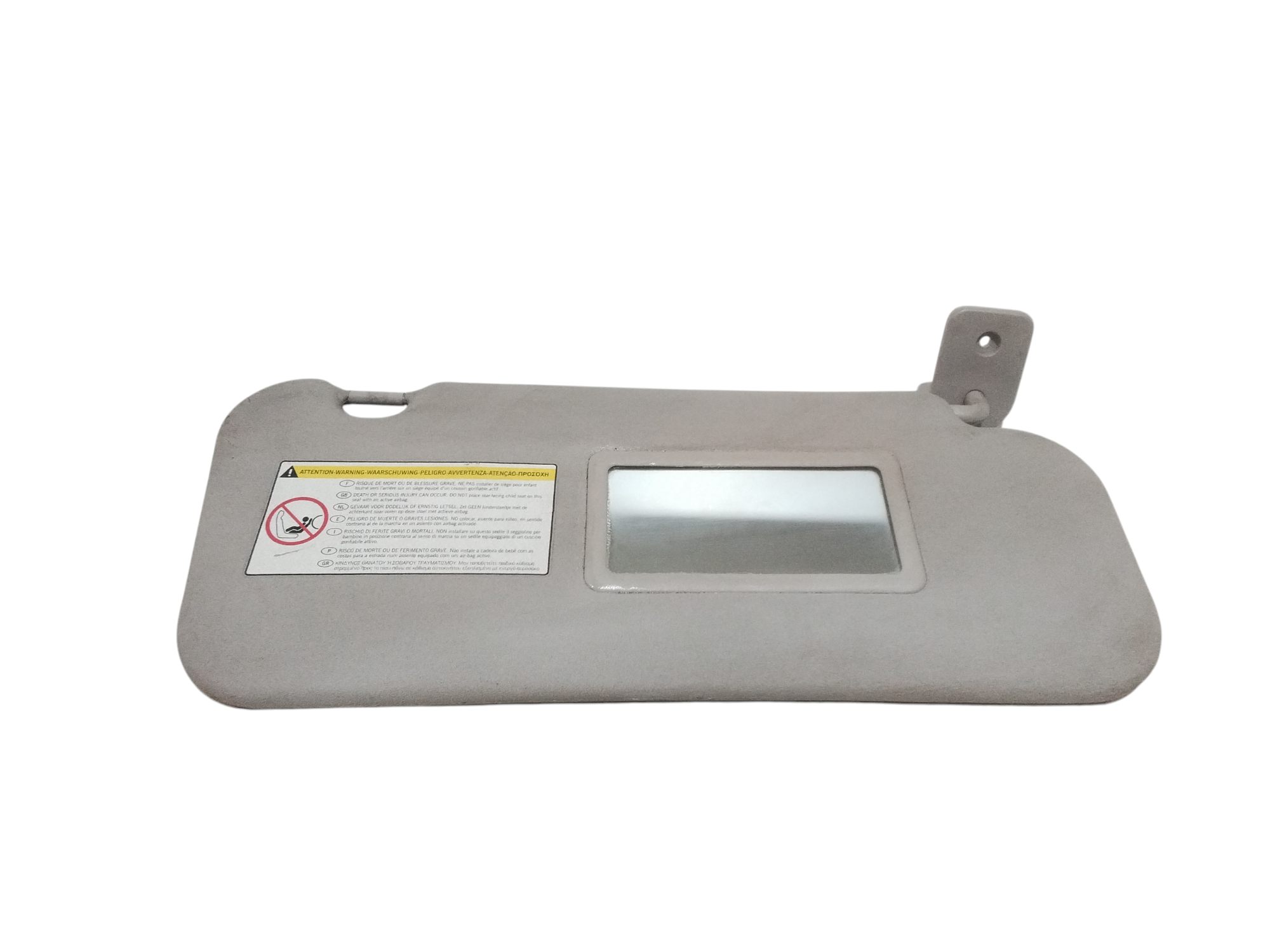 Parasole aletta Lato Passeggero per Peugeot 207 1 Serie (2006 - 2009)