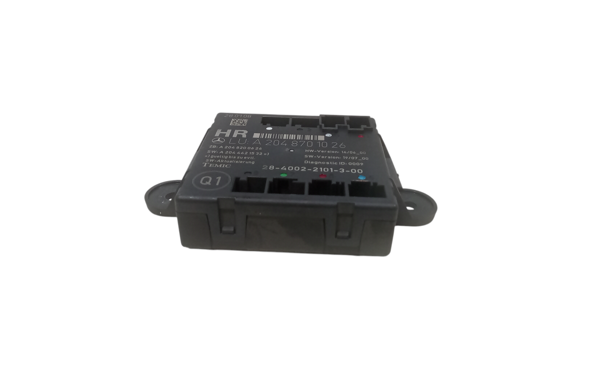 Centralina porta posteriore dx per Mercedes Classe C Berlina W204 (2007 - In produzione)