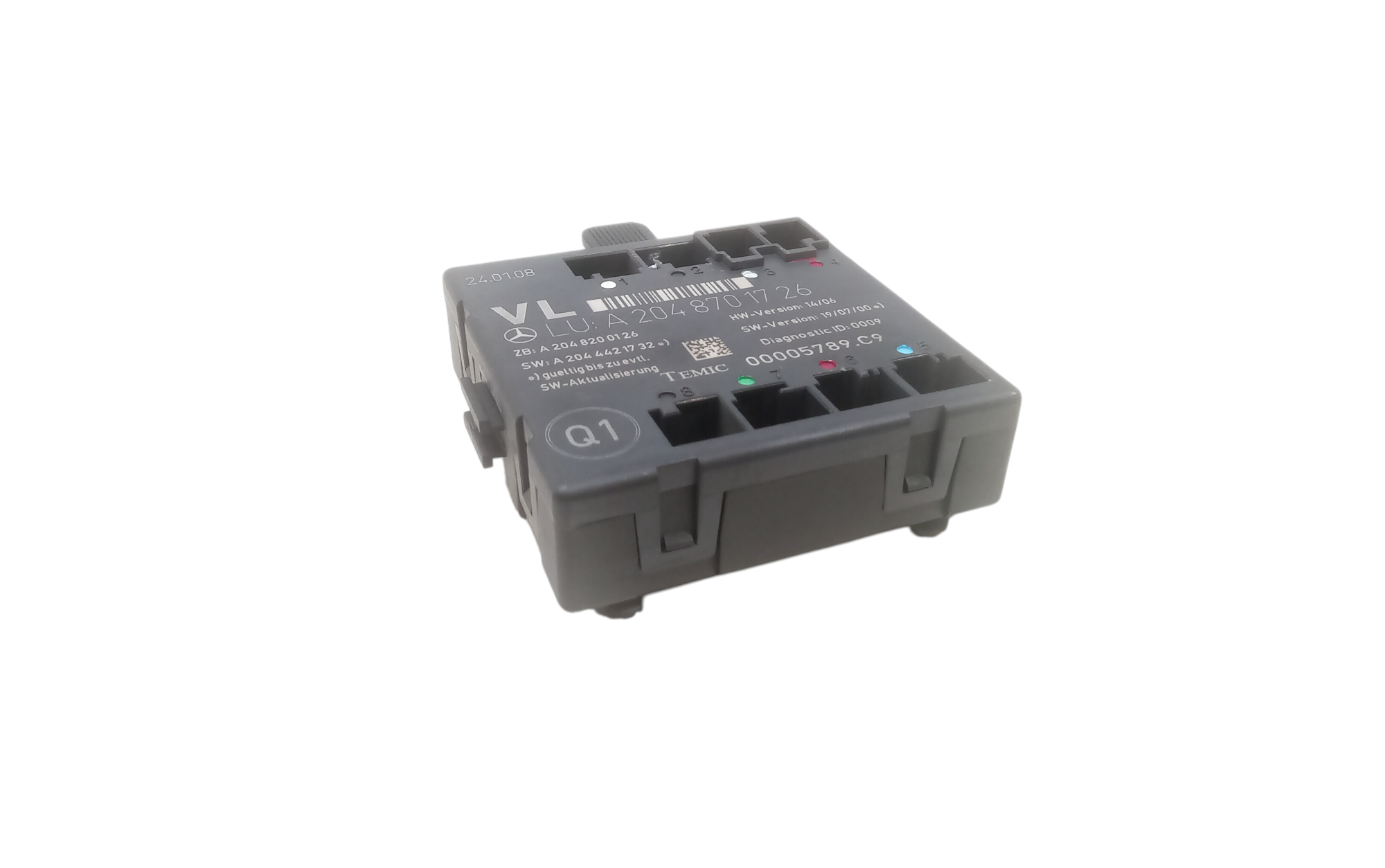 Centralina porta SX guida per Mercedes Classe C Berlina W204 (2007 - In produzione)