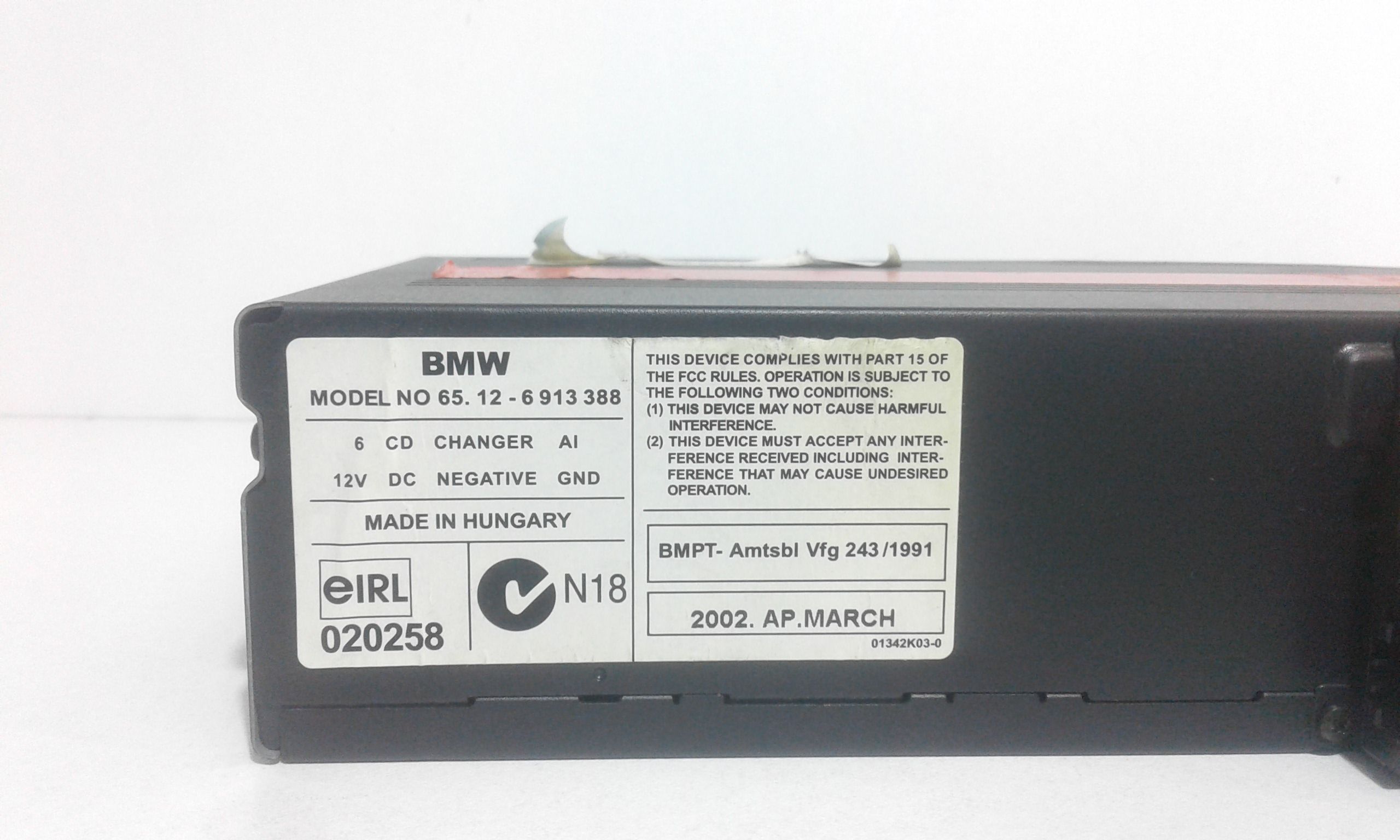 Lettore CD MINI Cooper 1  Serie