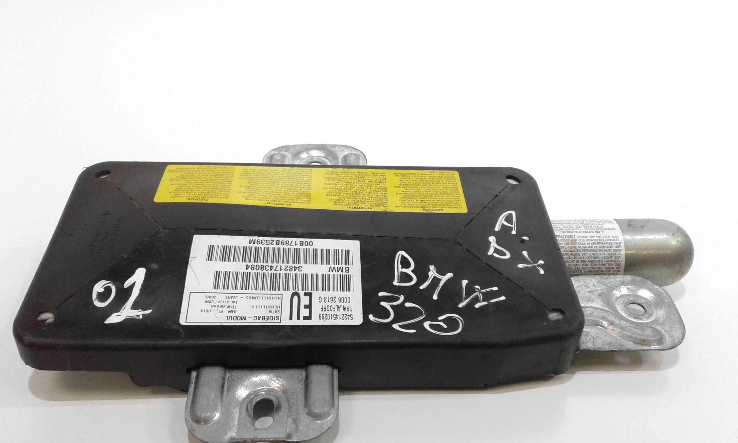 Airbag porta anteriore destra passeggero BMW Serie 3 E46 Berlina