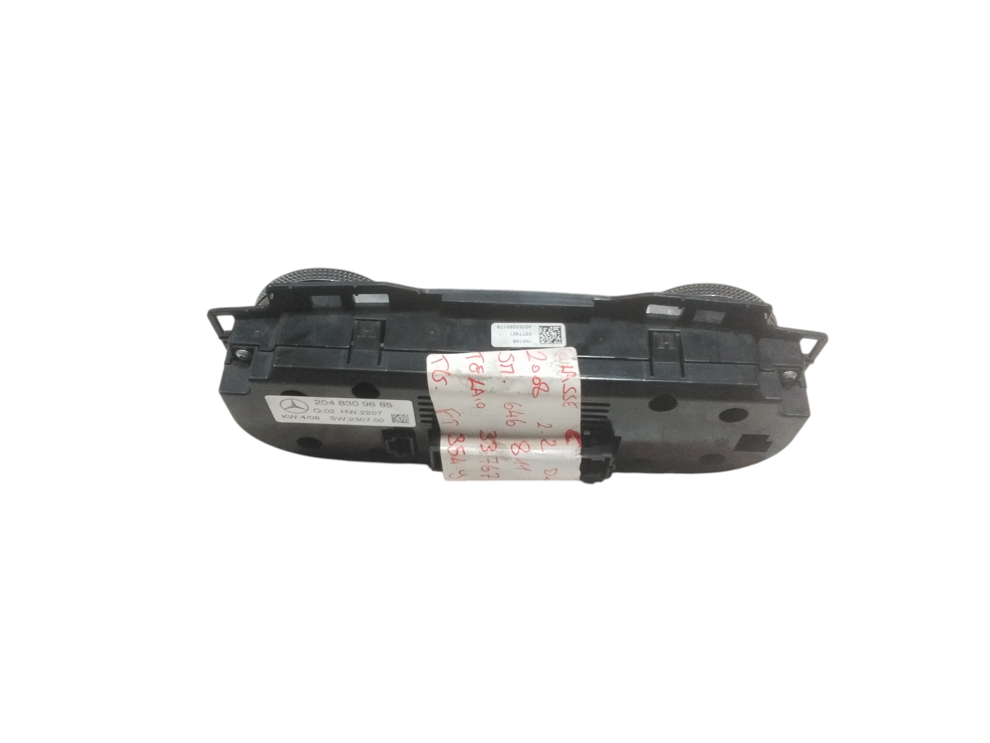 Comandi Clima per Mercedes Classe C Berlina W204 (2007 - In produzione)