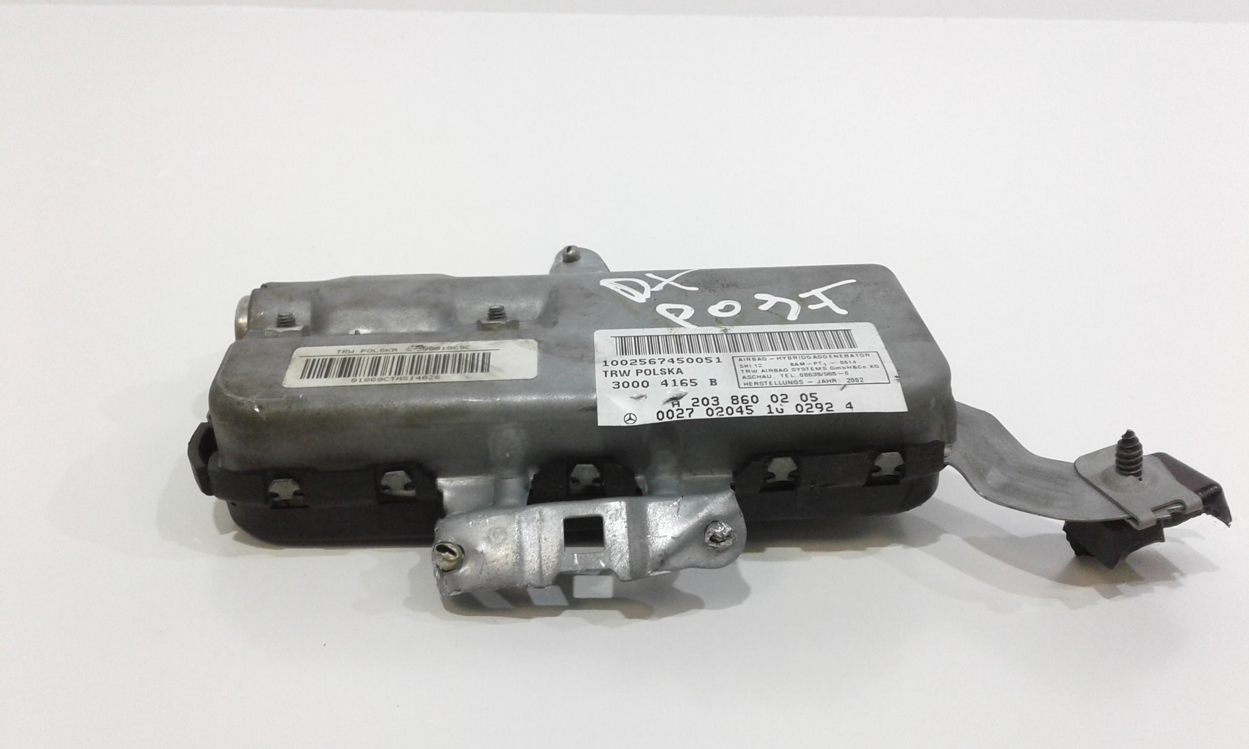 Airbag porta Posteriore destra passeggero MERCEDES CLK Coup W209