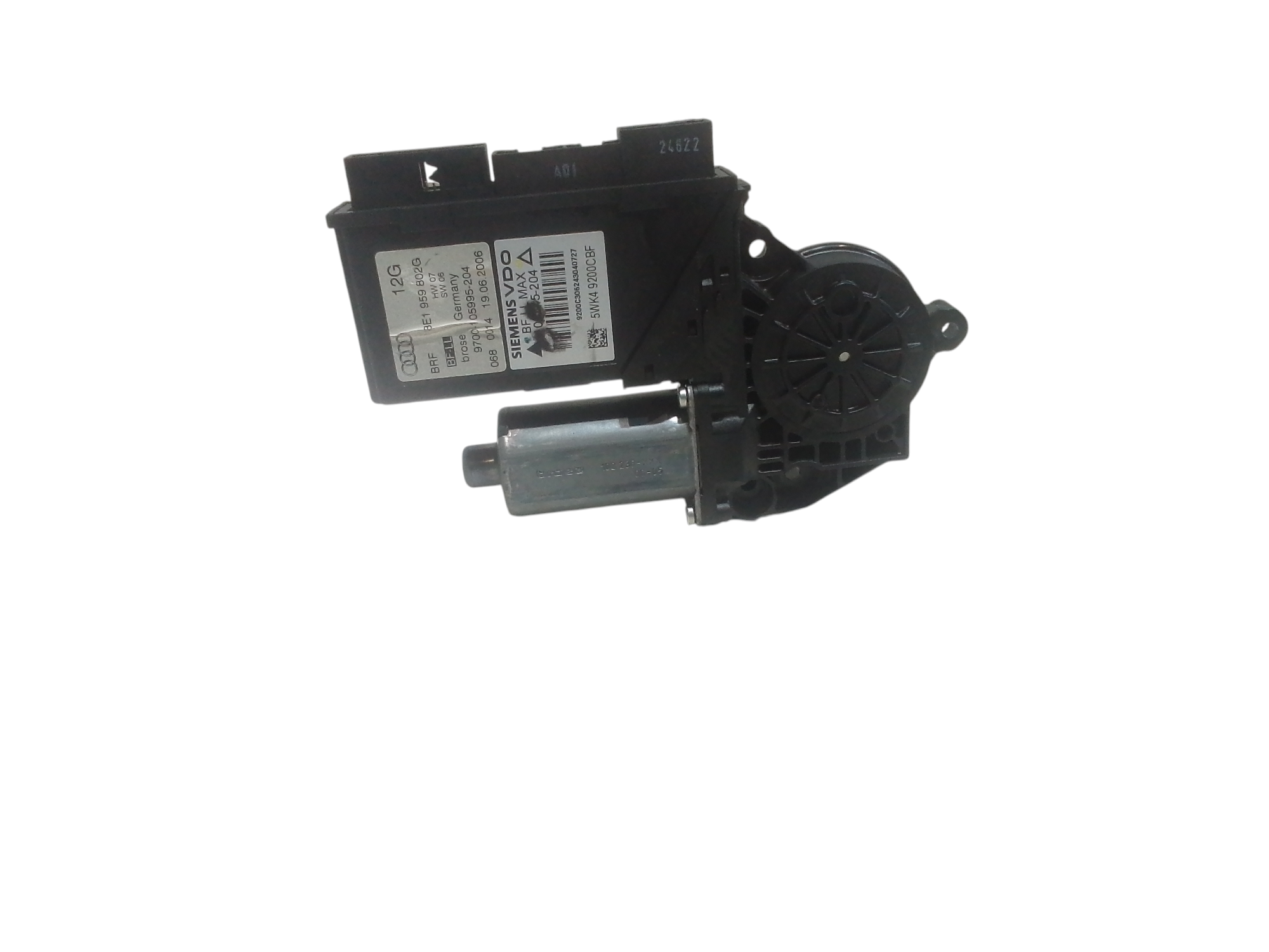 Motorino Alzavetro anteriore destra per Audi A4 Avant (8ed) (04>08) (2004 - 2008)