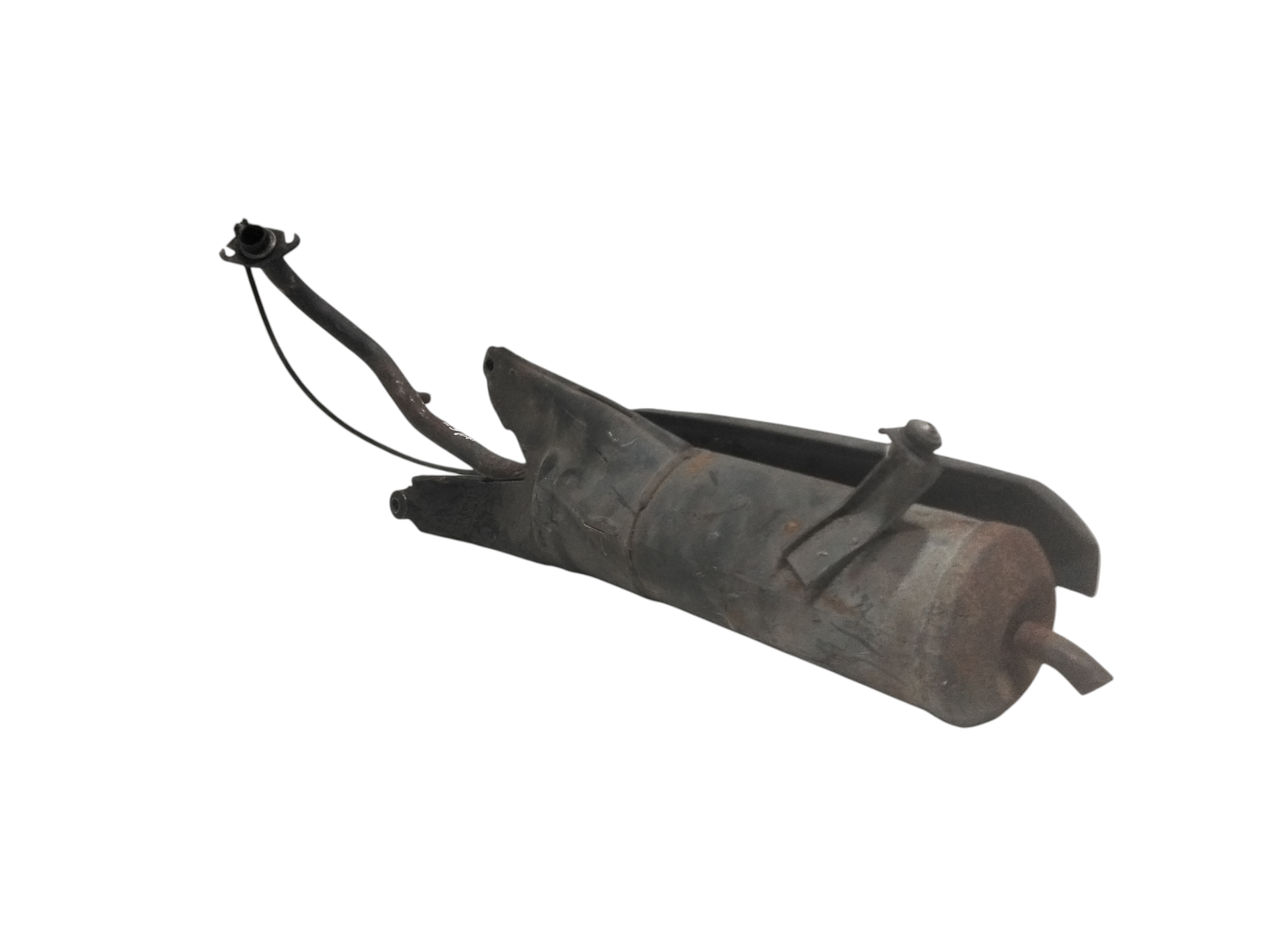 Marmitta completa di terminale scarico per Peugeot Tweet 50cc (13>) (2013 - In produzione)