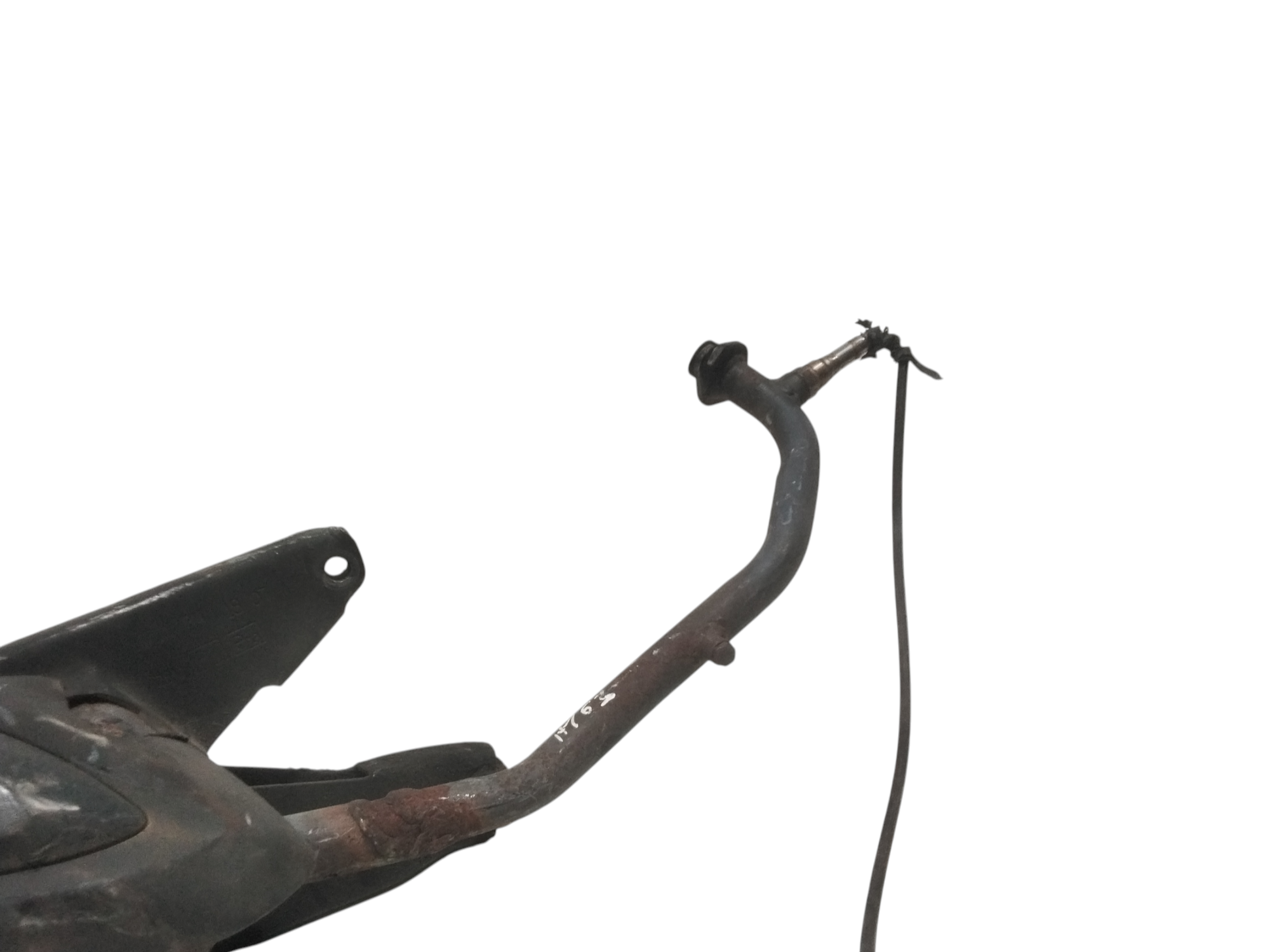 Marmitta completa di terminale scarico per Peugeot Tweet 50cc (13>) (2013 - In produzione)