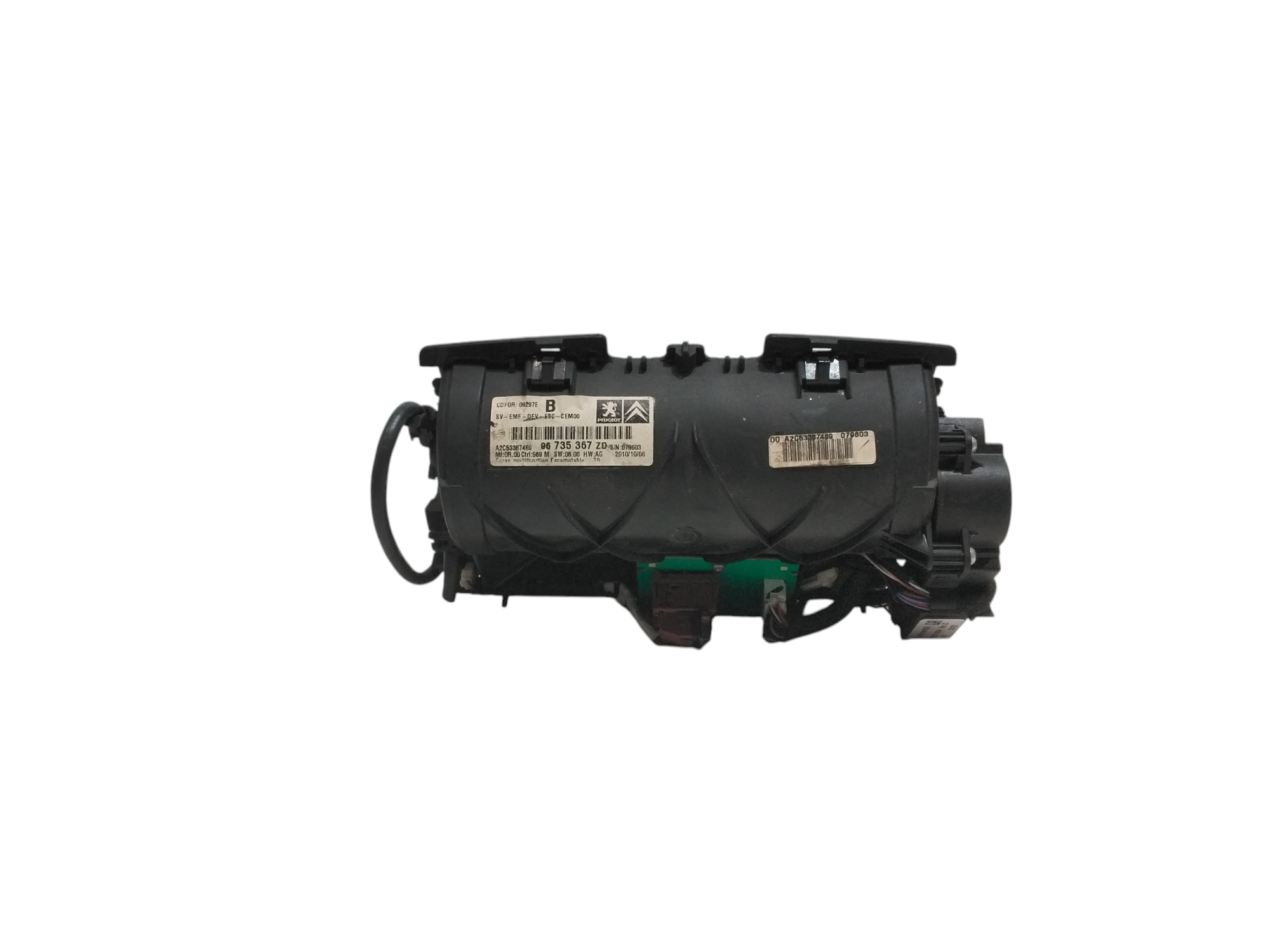 Schermo display navigatore  solo schermo  per Peugeot 5008 1 Serie (2009 - In produzione)