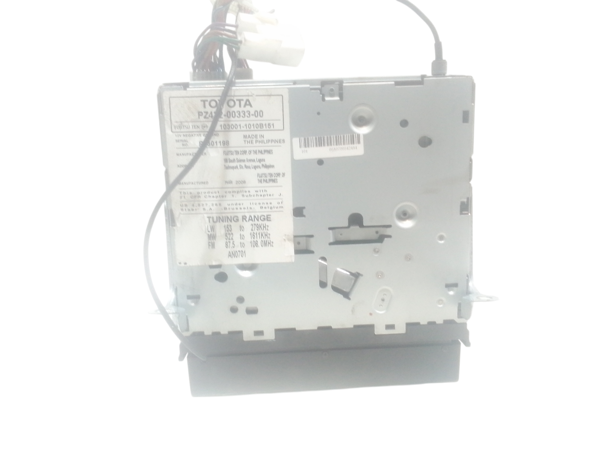 Autoradio per Toyota Yaris Serie (08>11) (2008 - 2011)