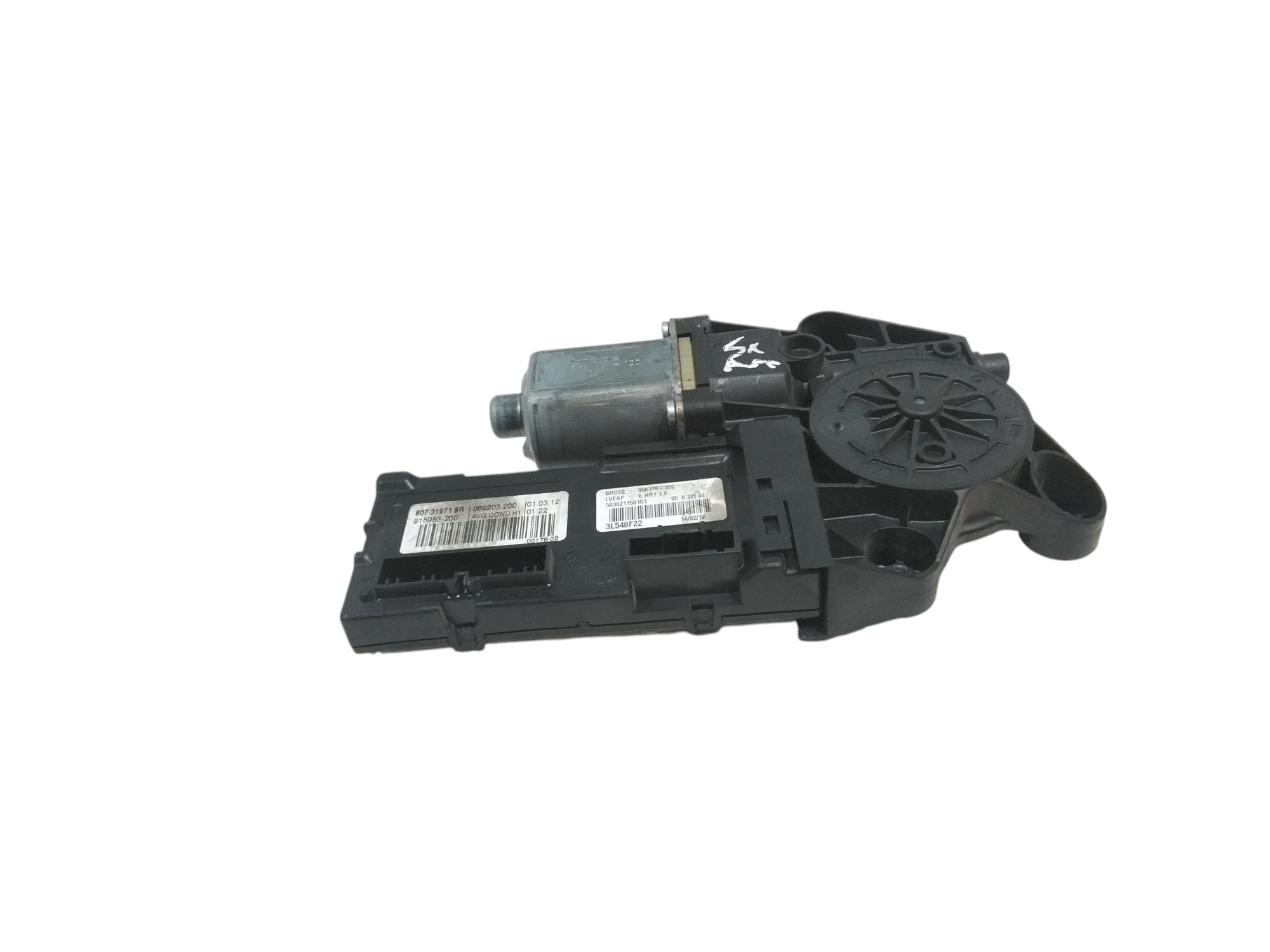 Motorino Alzavetro anteriore Sinistro per Renault Scenic X Mod (2009 - In produzione)