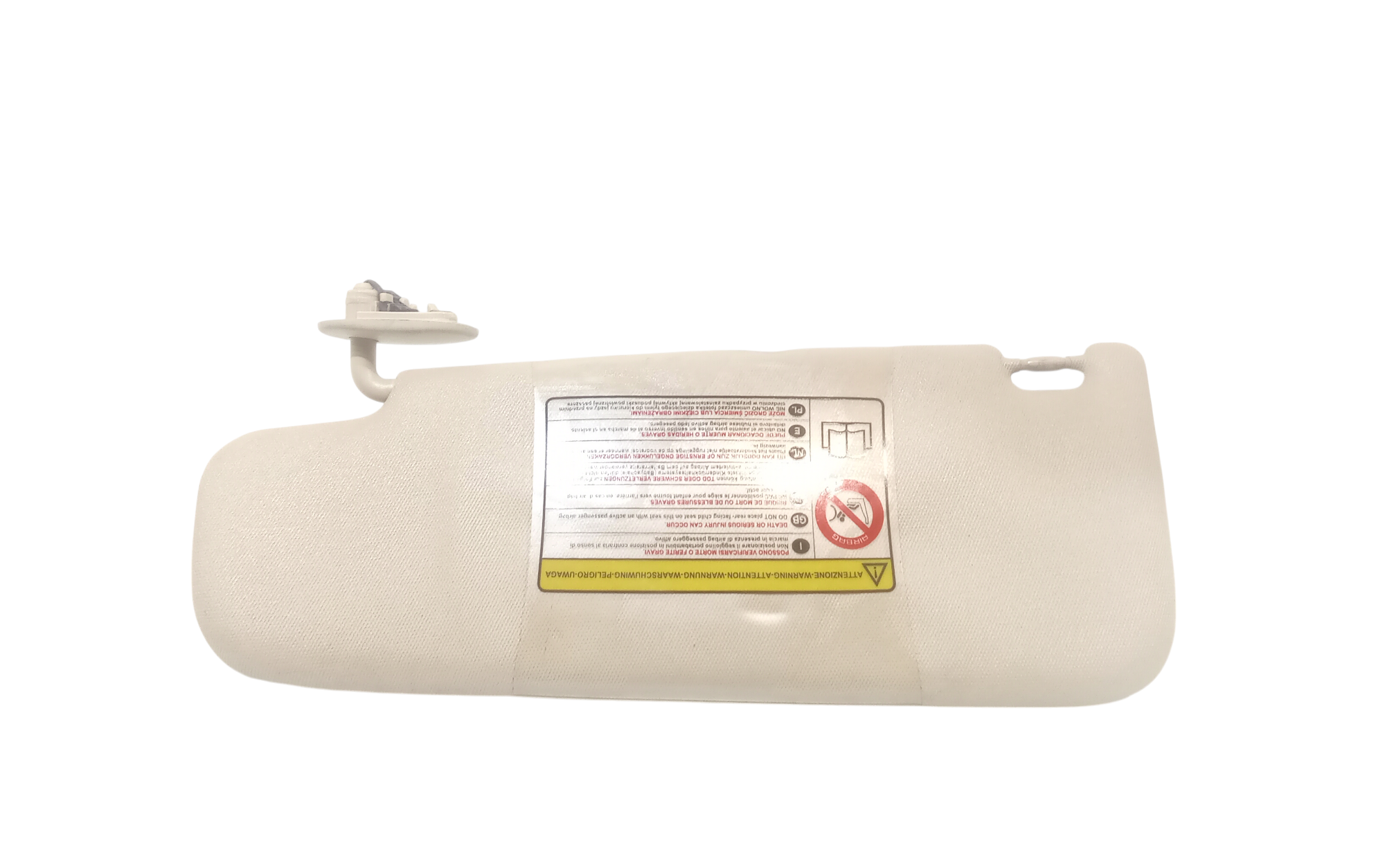 Parasole aletta Lato Passeggero per Alfa Romeo 159 Berlina Serie (939_) (05>11) (2005 - 2011)