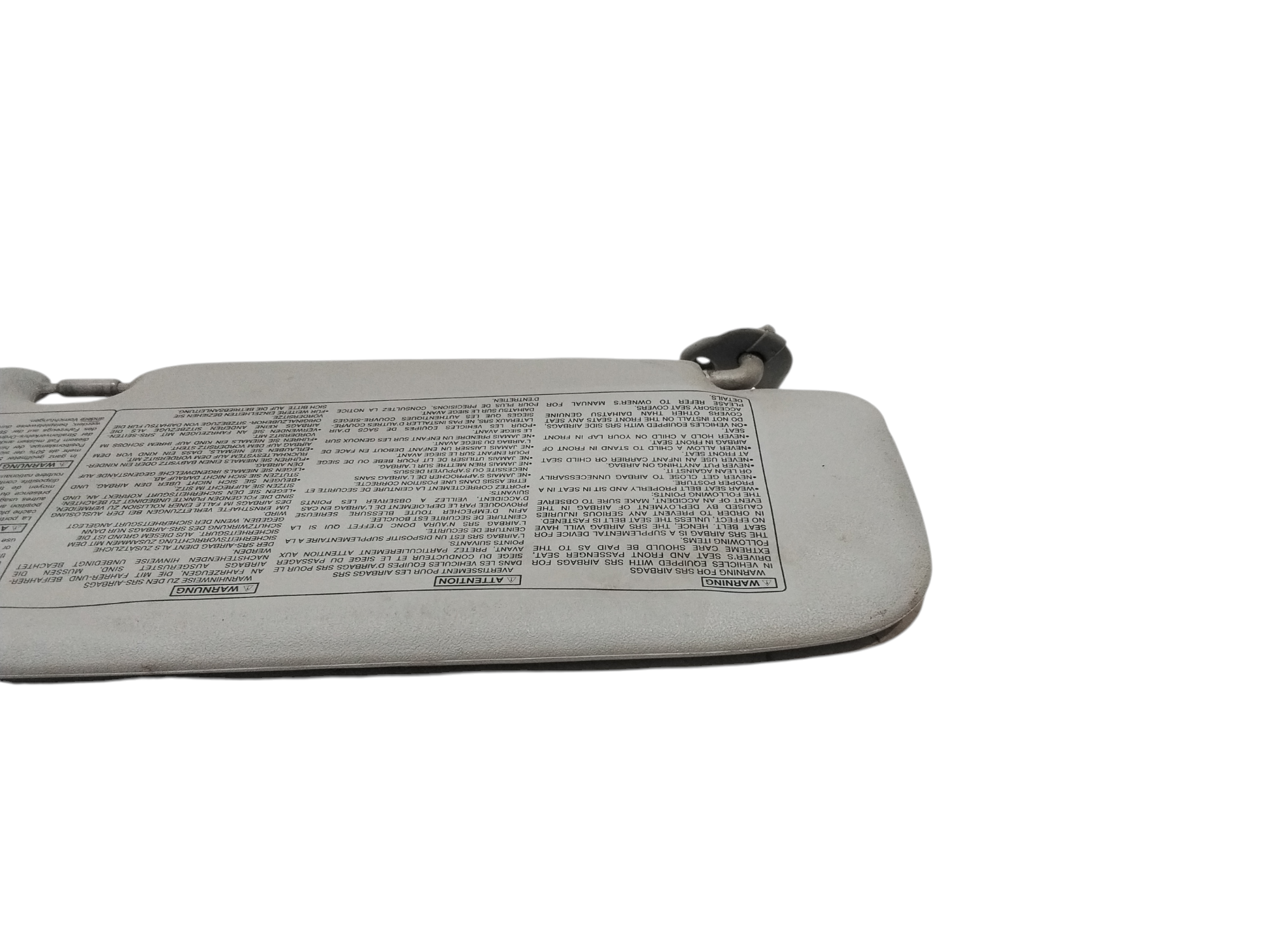 Parasole aletta anteriore Lato Guida per Daihatsu Terios 2 Serie (2006 - In produzione)