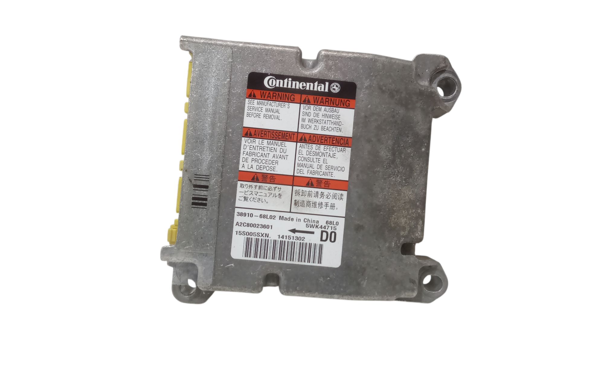 Centralina Airbag per Suzuki Swift 5 Serie (10>12) (2010 - 2012)