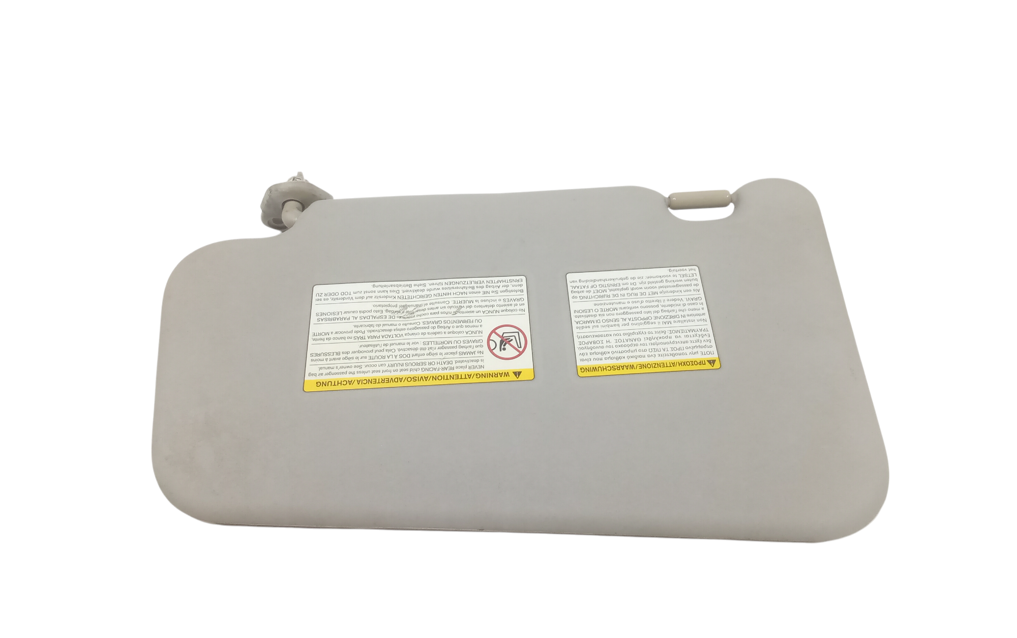 Parasole aletta Lato Passeggero per Nissan Juke 1 Serie (2010 - 2013)