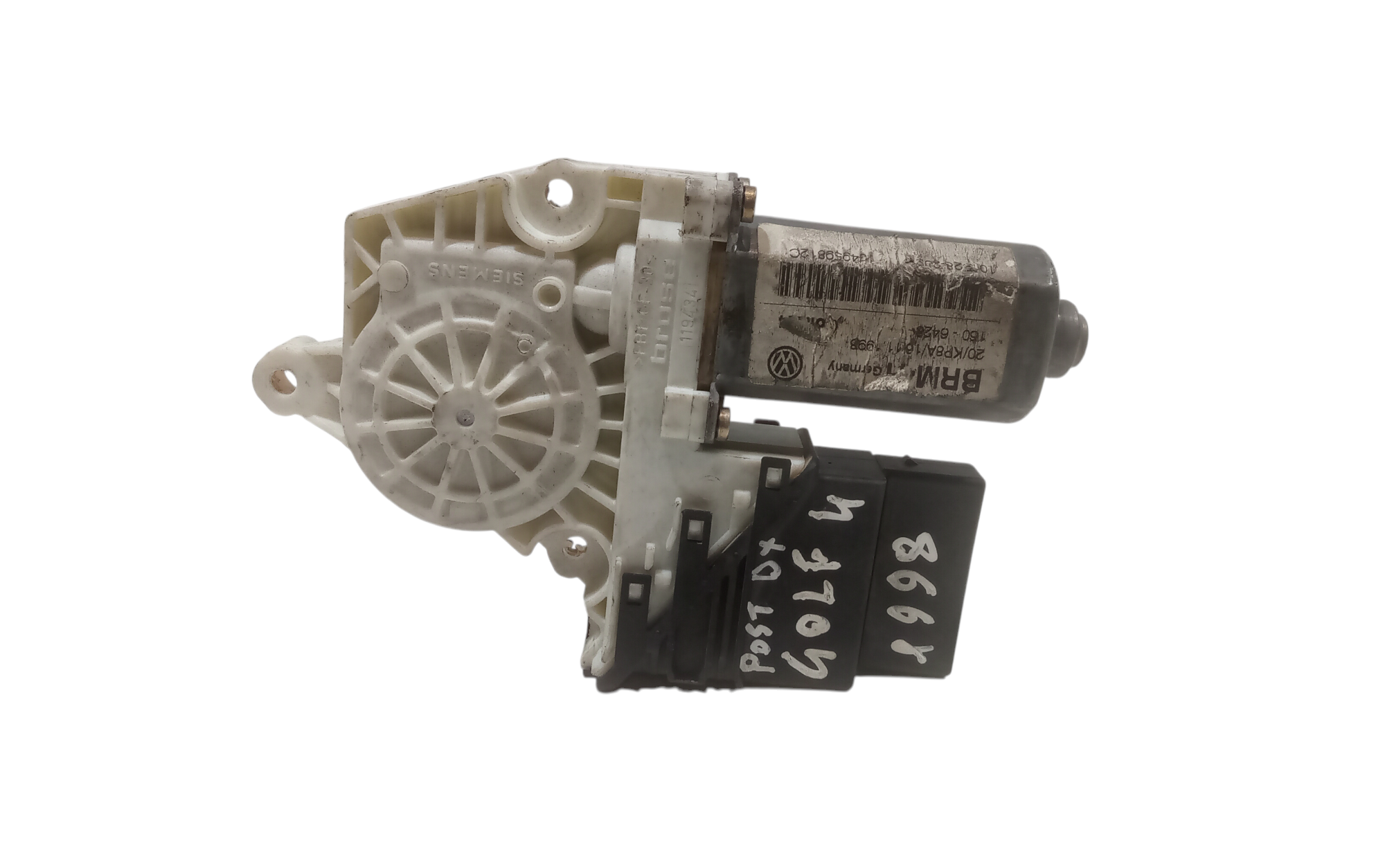 Motorino Alzavetro posteriore destra per Volkswagen Golf 4 Berlina (97>03) (1997 - 2003)