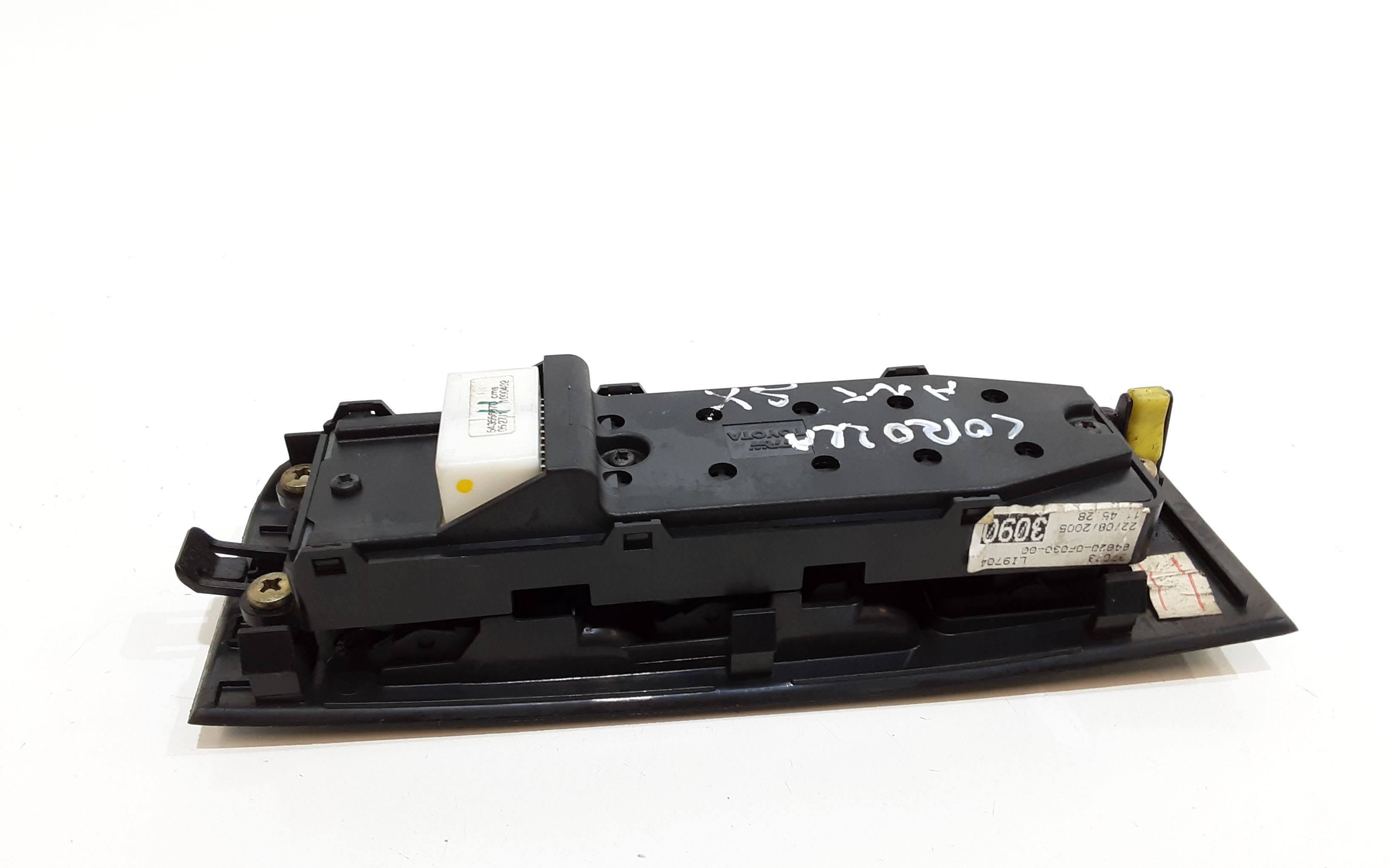 Pulsantiera Anteriore Sinistra Guida TOYOTA Corolla Verso 2 Serie