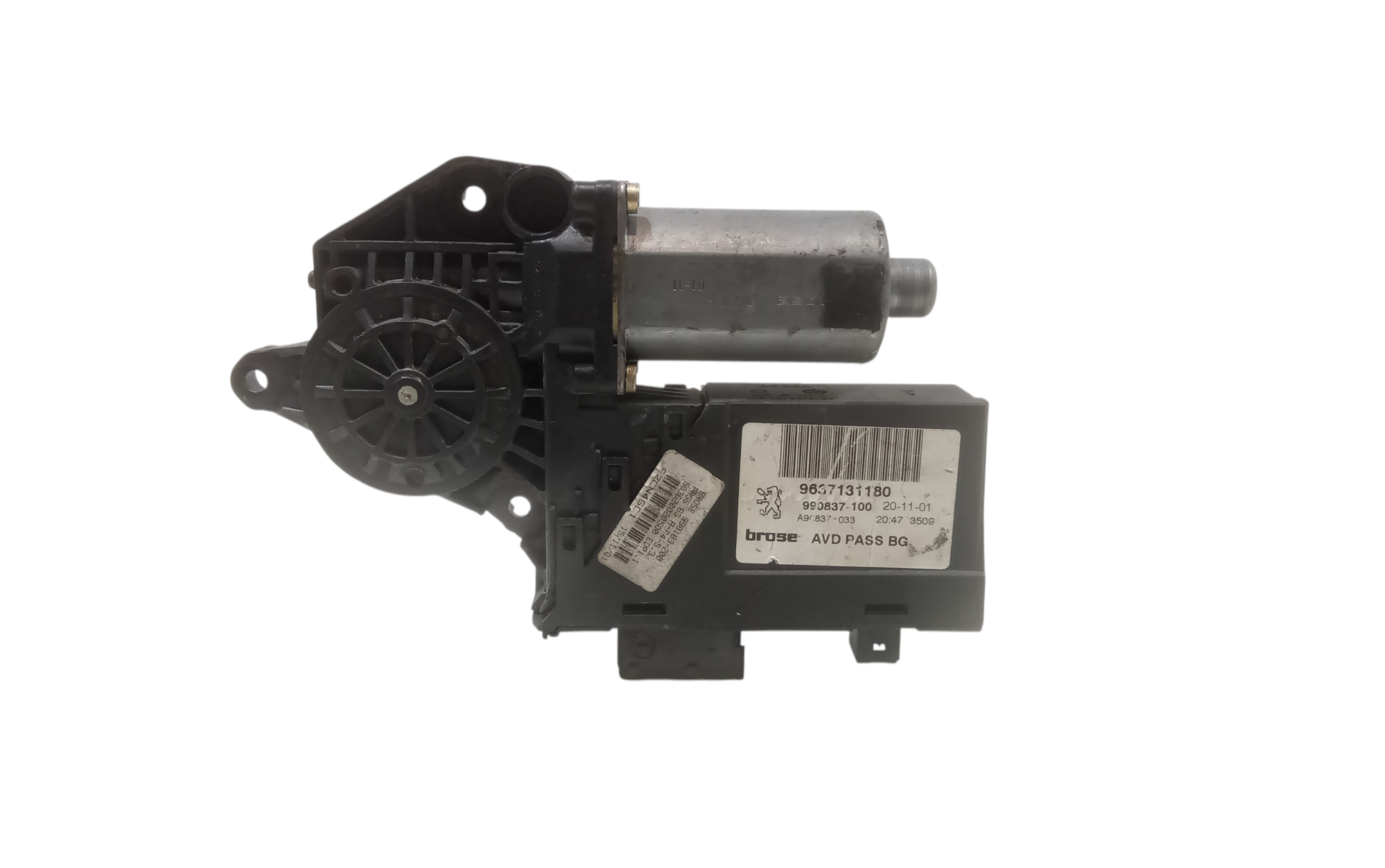 Motorino Alzavetro anteriore destra per Peugeot 307 Berlina (2001 - 2005)