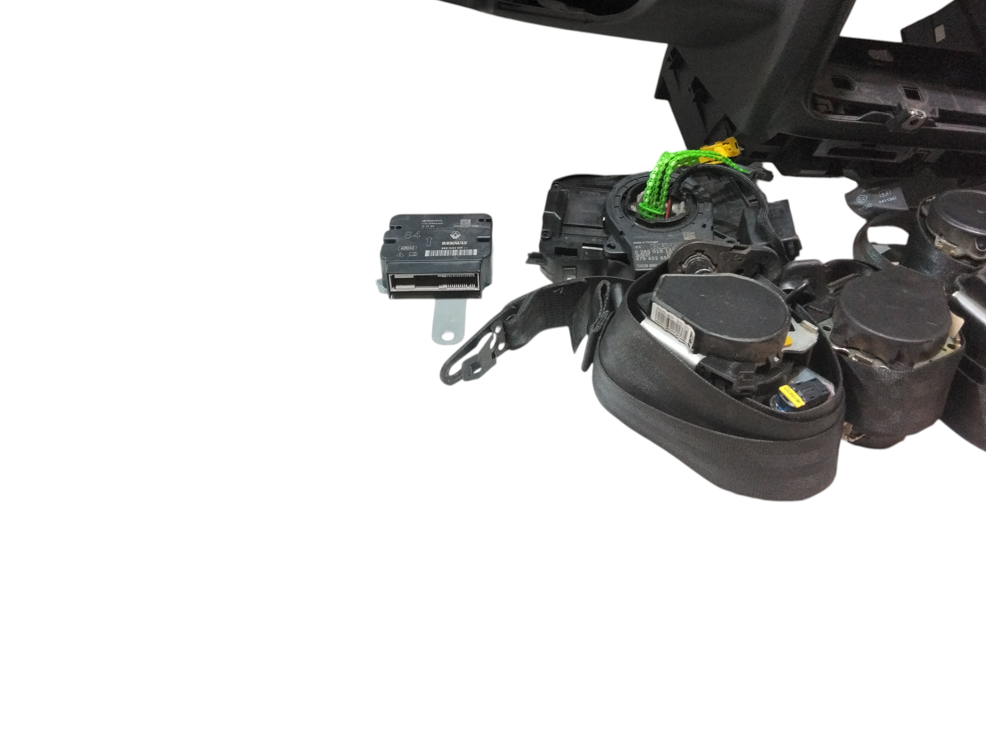 Kit Airbag Completo per Renault Clio Serie Iv (12>19) (2012 - 2019)