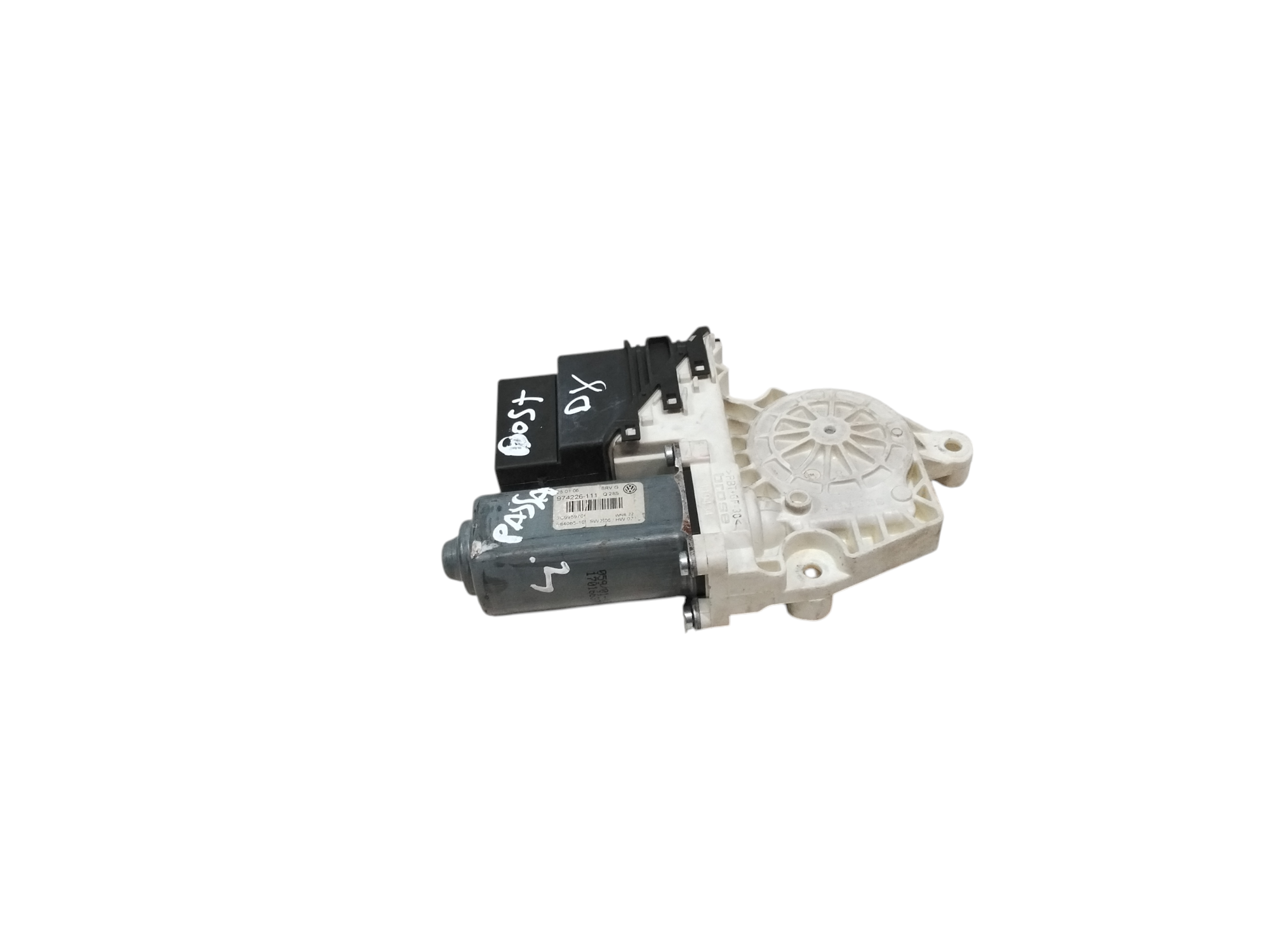 Motorino Alzavetro posteriore destra per Volkswagen Passat Berlina 4 Serie (2005 - 2010)