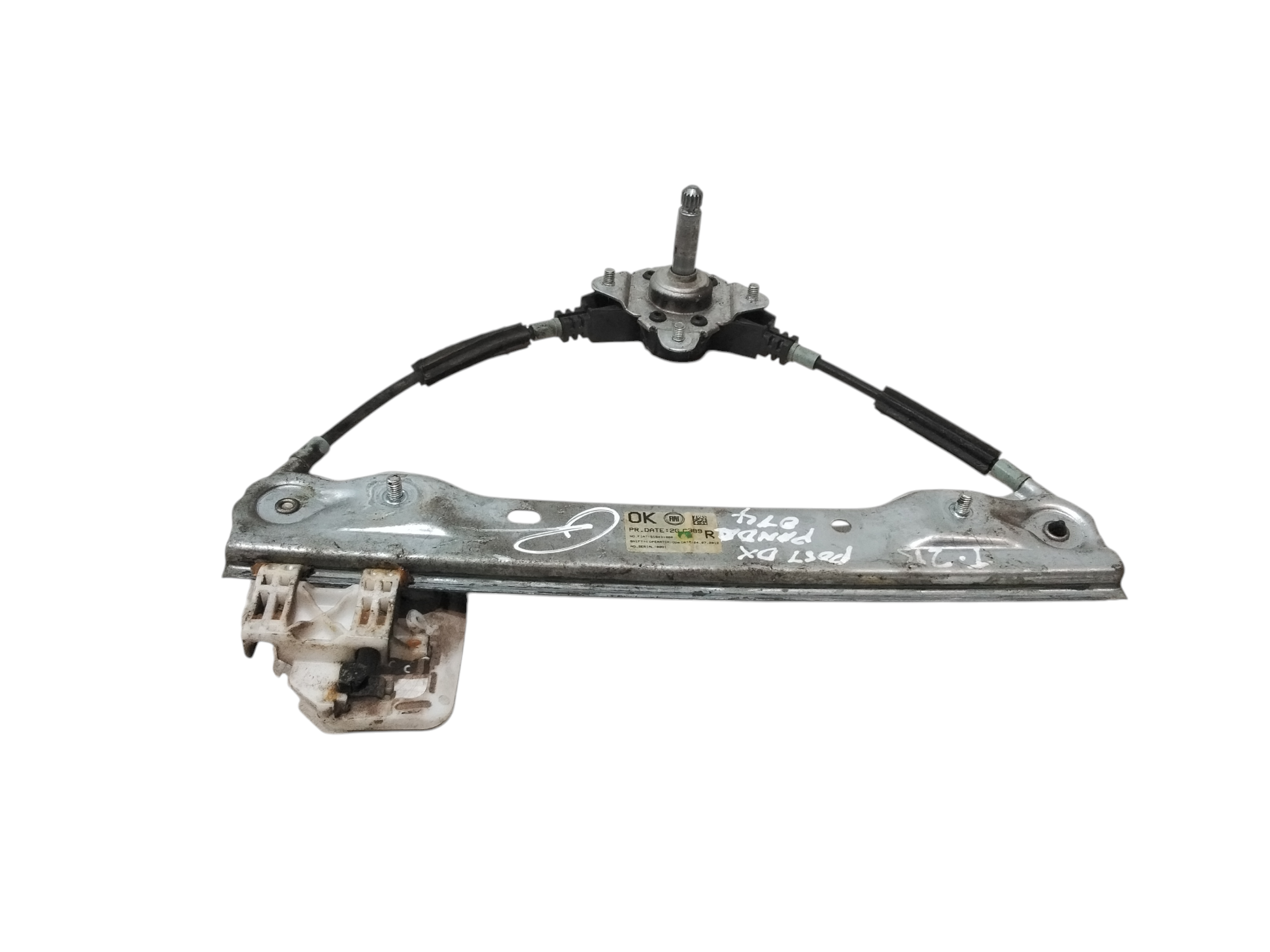 Cremagliera posteriore destra passeggero per Fiat Panda 3 Serie (2012 - In produzione)