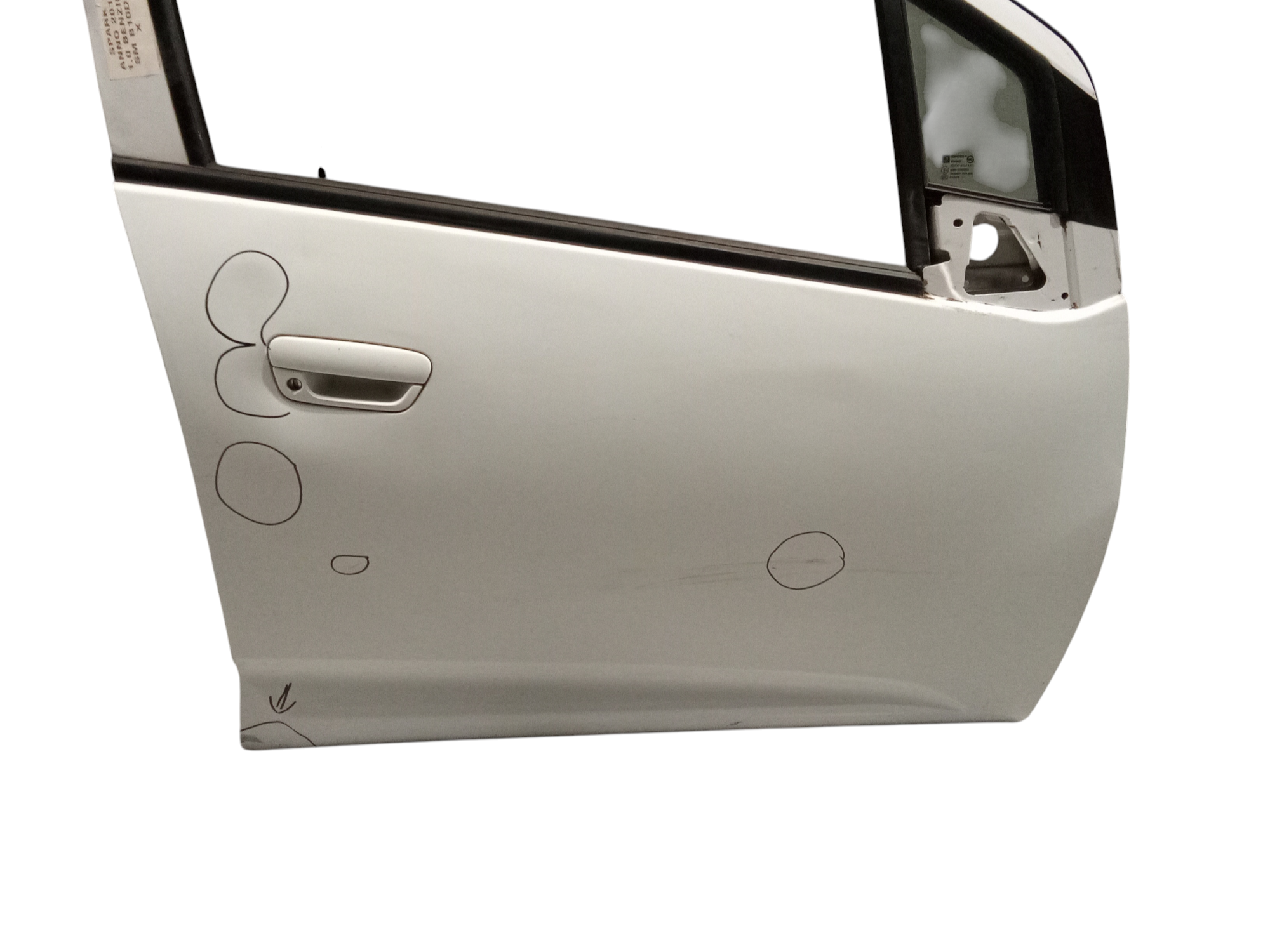 Portiera anteriore Destra per Chevrolet Spark 1 Serie (2009 - 2012)