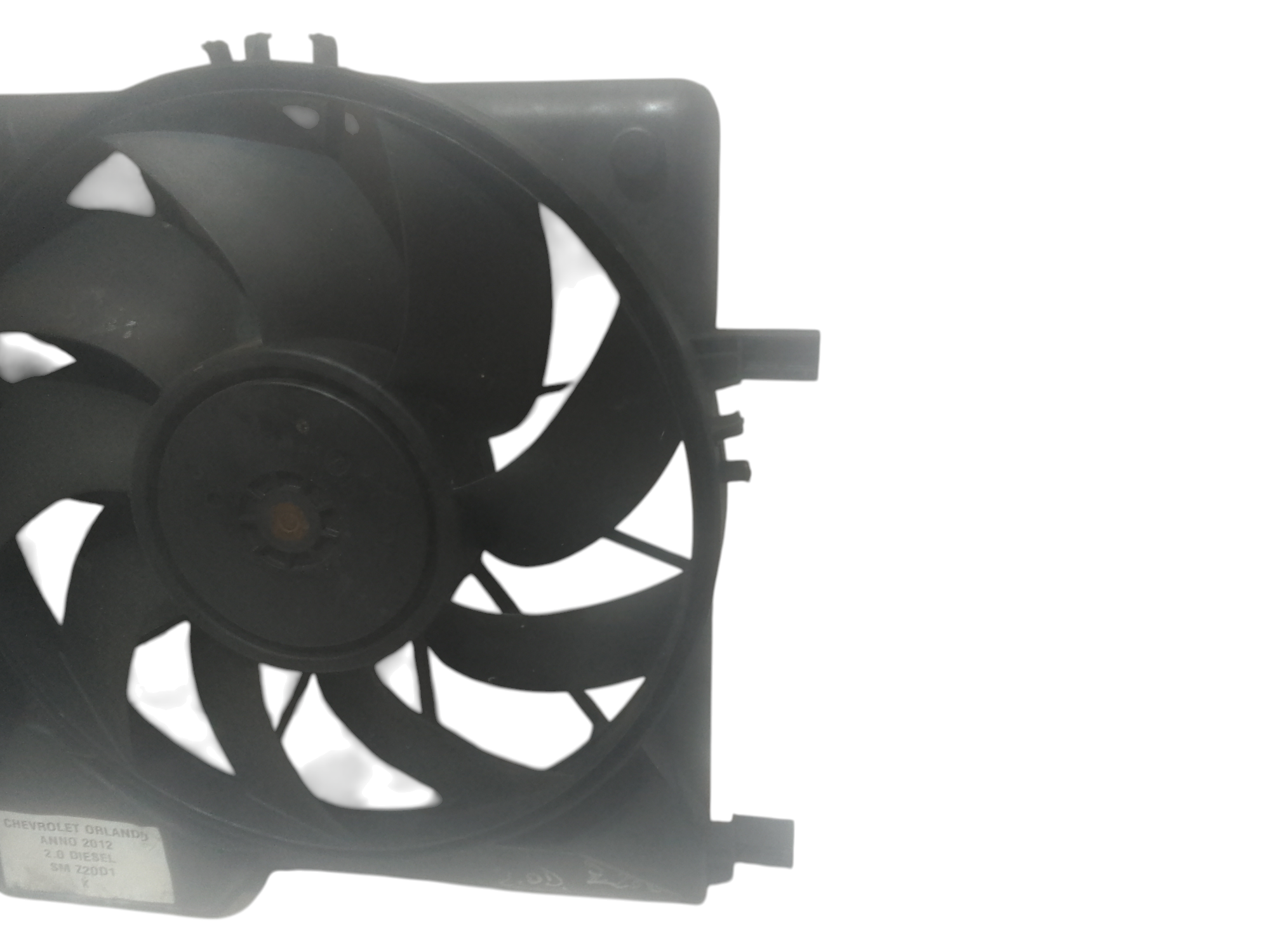 Elettroventola per Chevrolet Orlando (2010 - 2018)