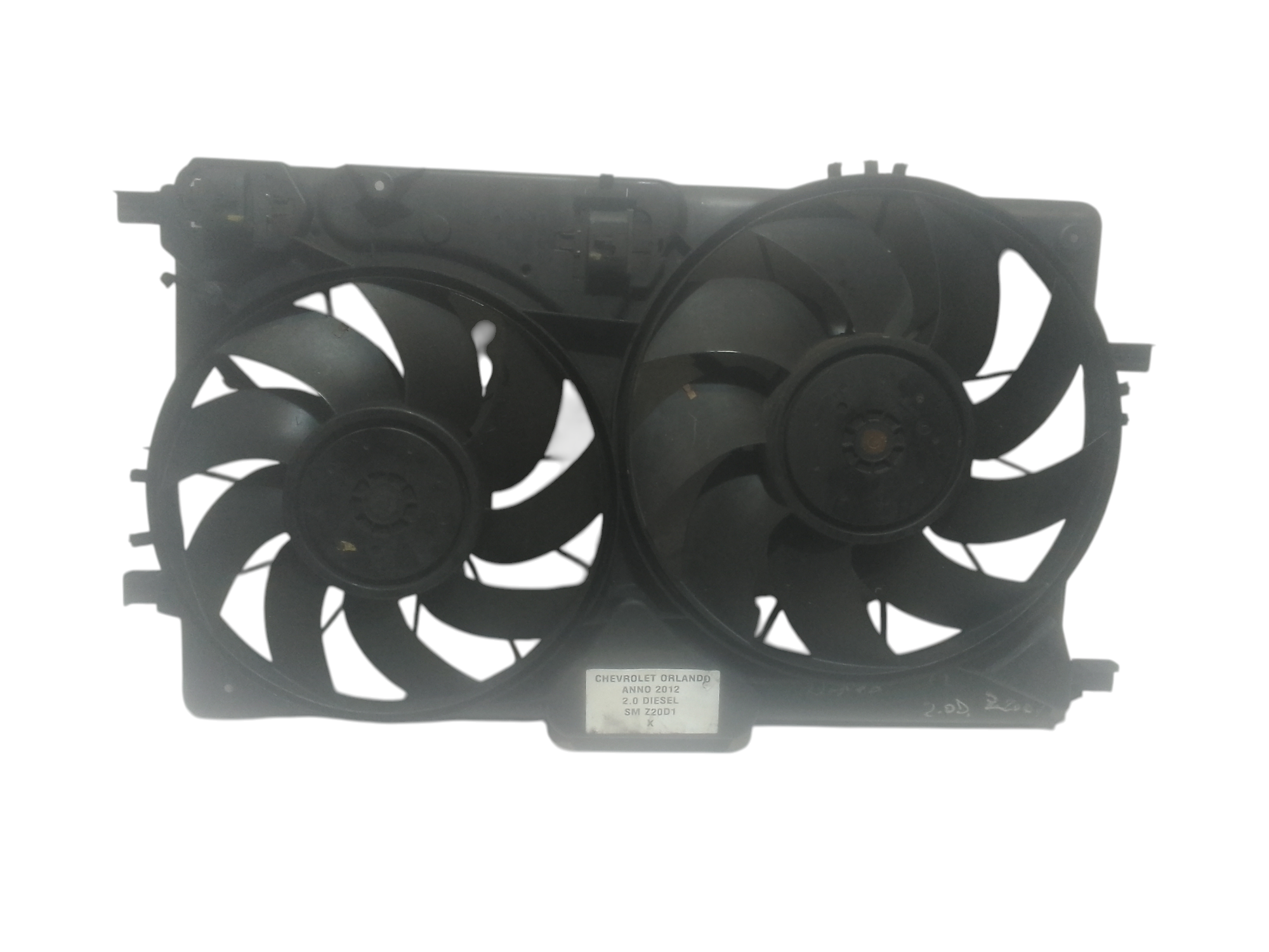 Elettroventola per Chevrolet Orlando (2010 - 2018)