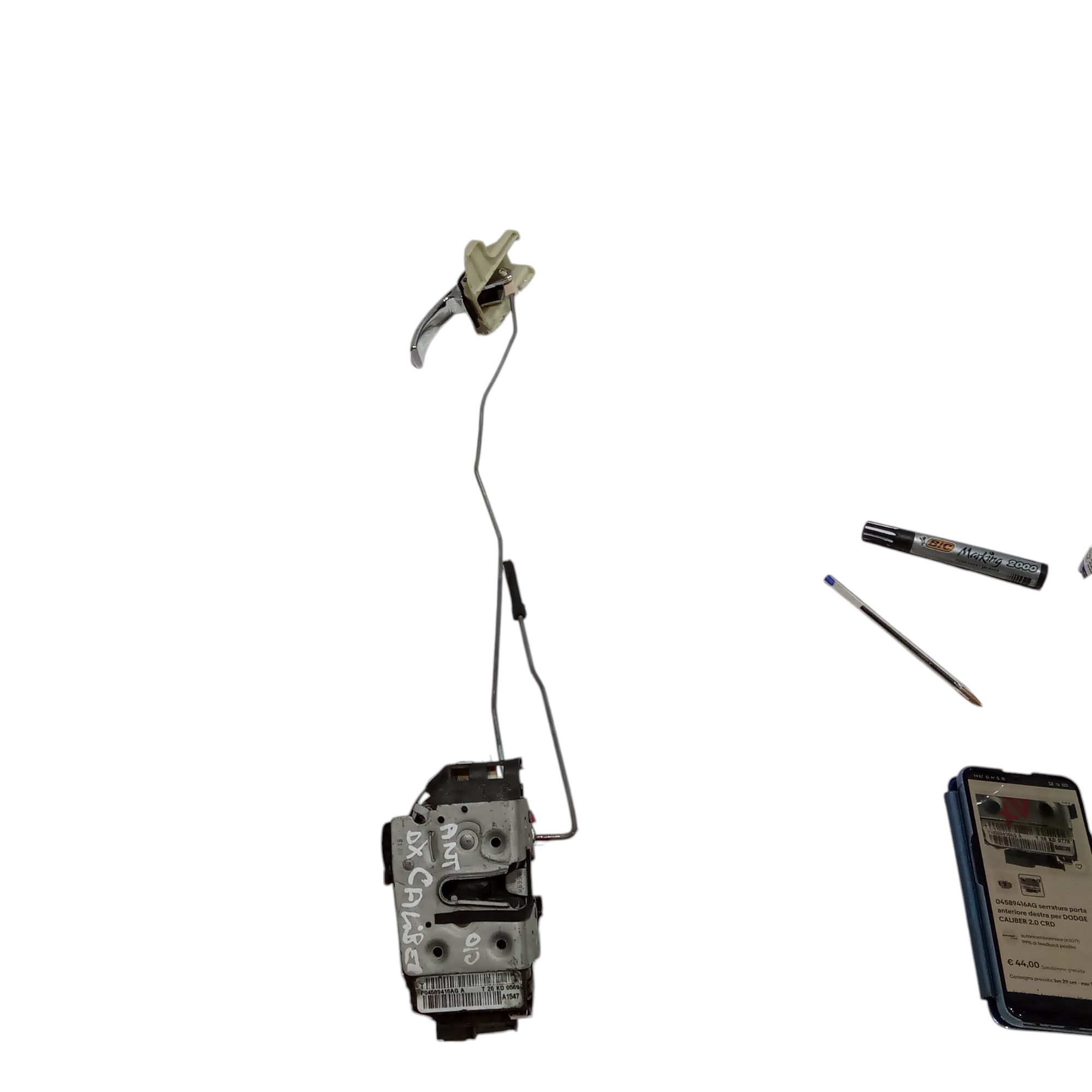 Serratura Anteriore Destra per Dodge Caliber 1 Serie (2007 - In produzione)