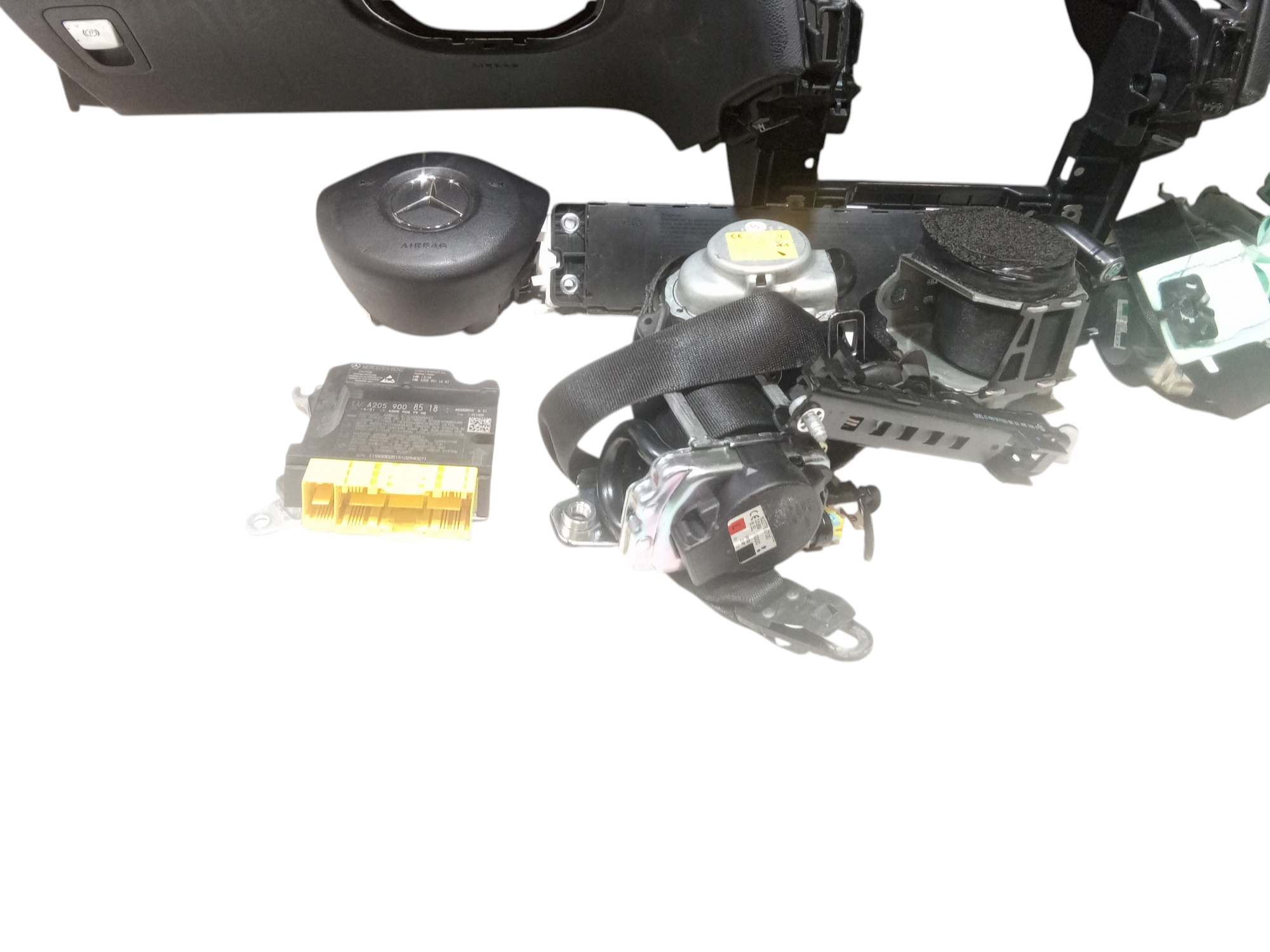 Kit Airbag Completo per Mercedes Glc Serie (w253) (15>) (2015 - In produzione)
