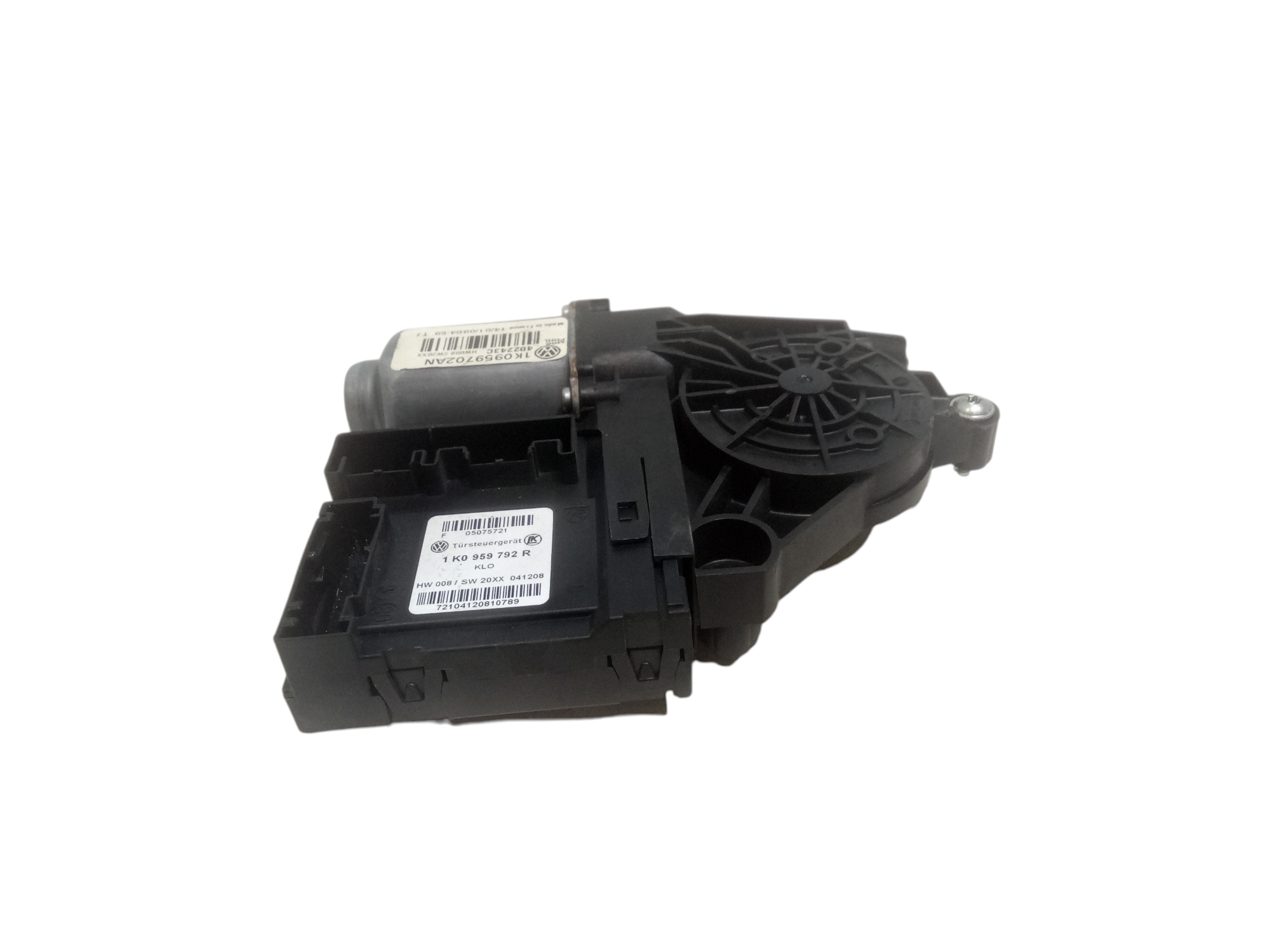 Motorino Alzavetro anteriore destra per Volkswagen Golf 6 Berlina (08>12) (2008 - 2012)