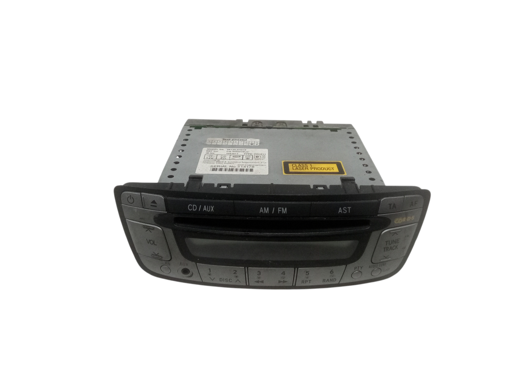 Autoradio per Toyota Aygo 1 Serie (2005 - 2008)