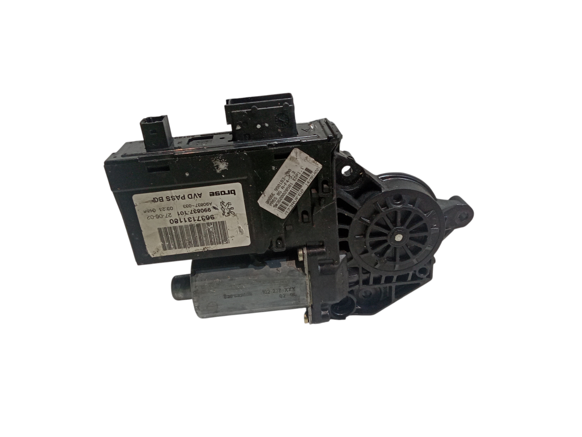 Motorino Alzavetro anteriore destra per Peugeot 307 Berlina (2001 - 2005)