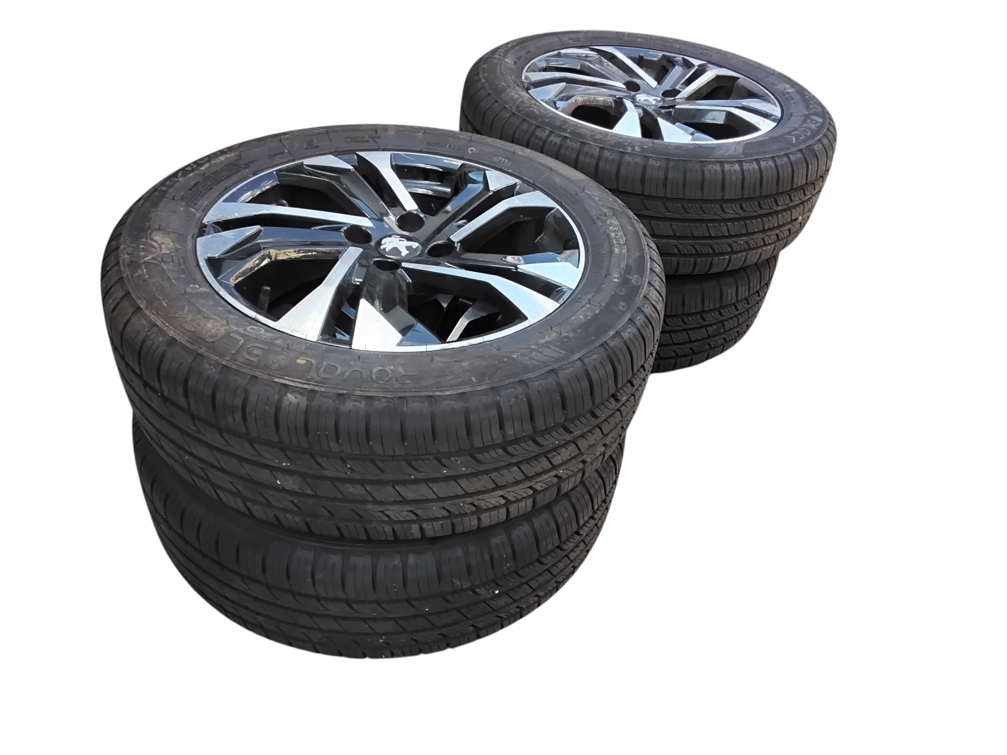 4 Cerchi in lega per Peugeot 2008 (2019 - 2022)