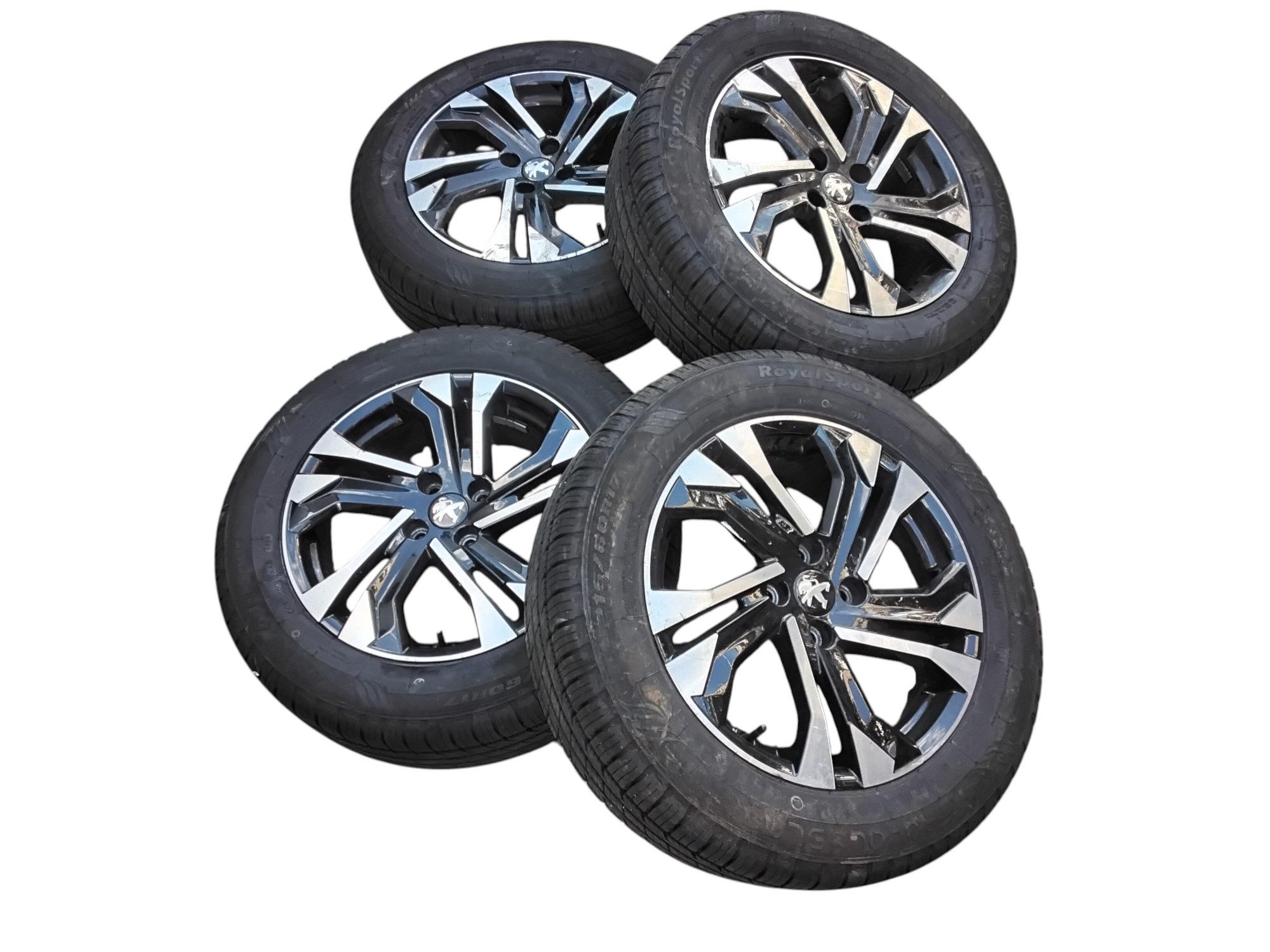 4 Cerchi in lega per Peugeot 2008 (2019 - 2022)