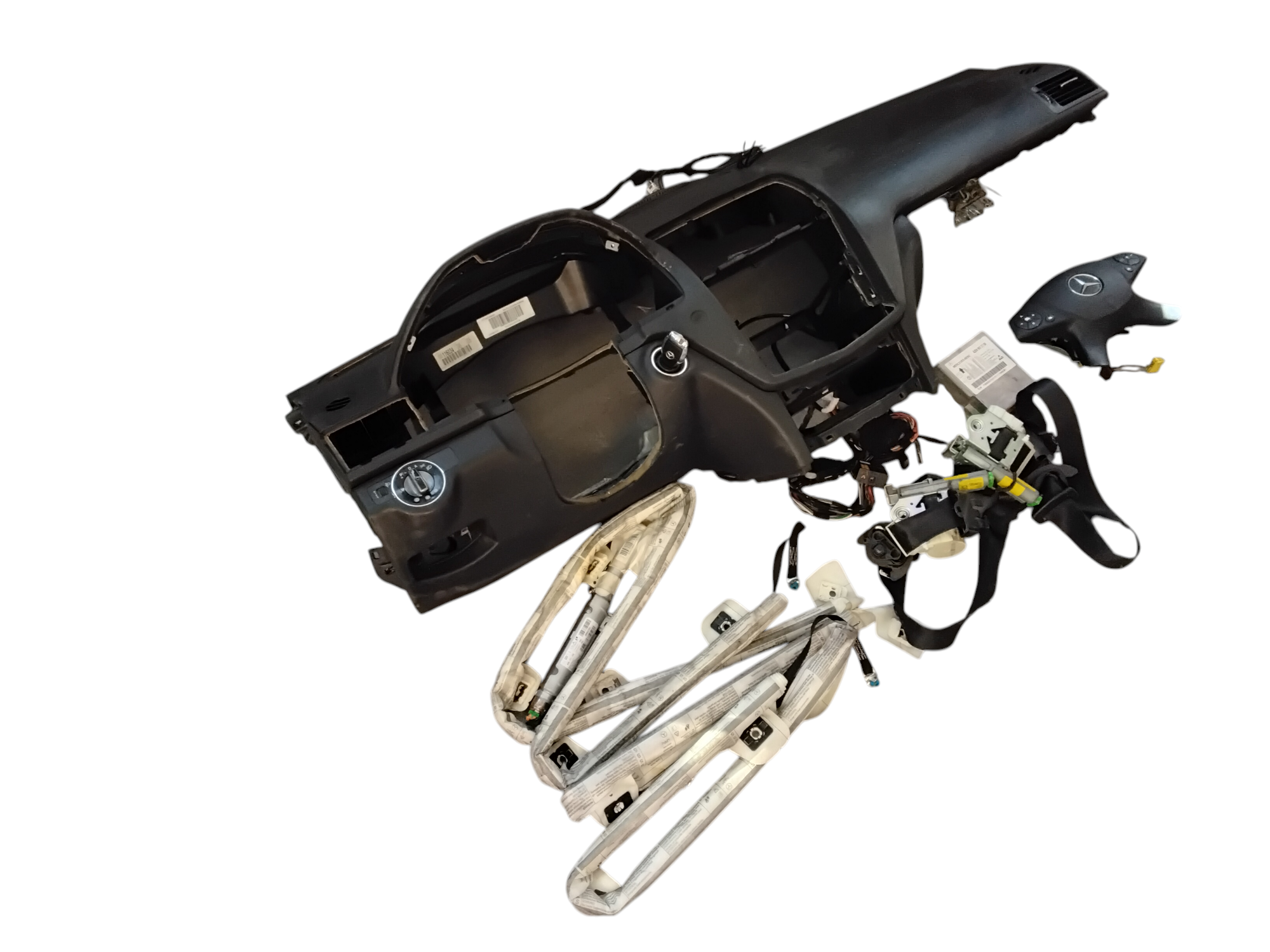 Kit Airbag Completo per Mercedes Classe C Berlina W204 (2007 - In produzione)