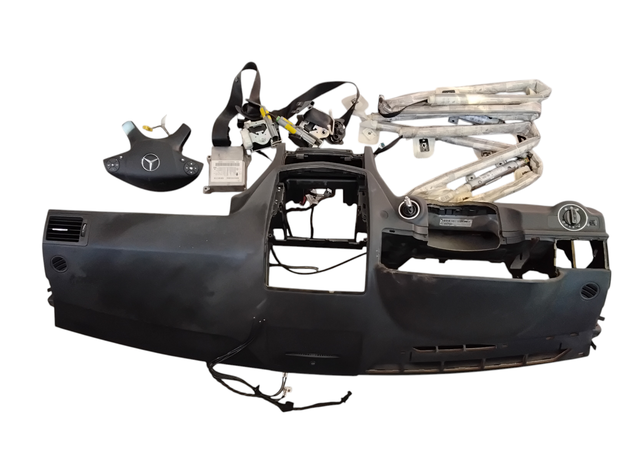 Kit Airbag Completo per Mercedes Classe C Berlina W204 (2007 - In produzione)